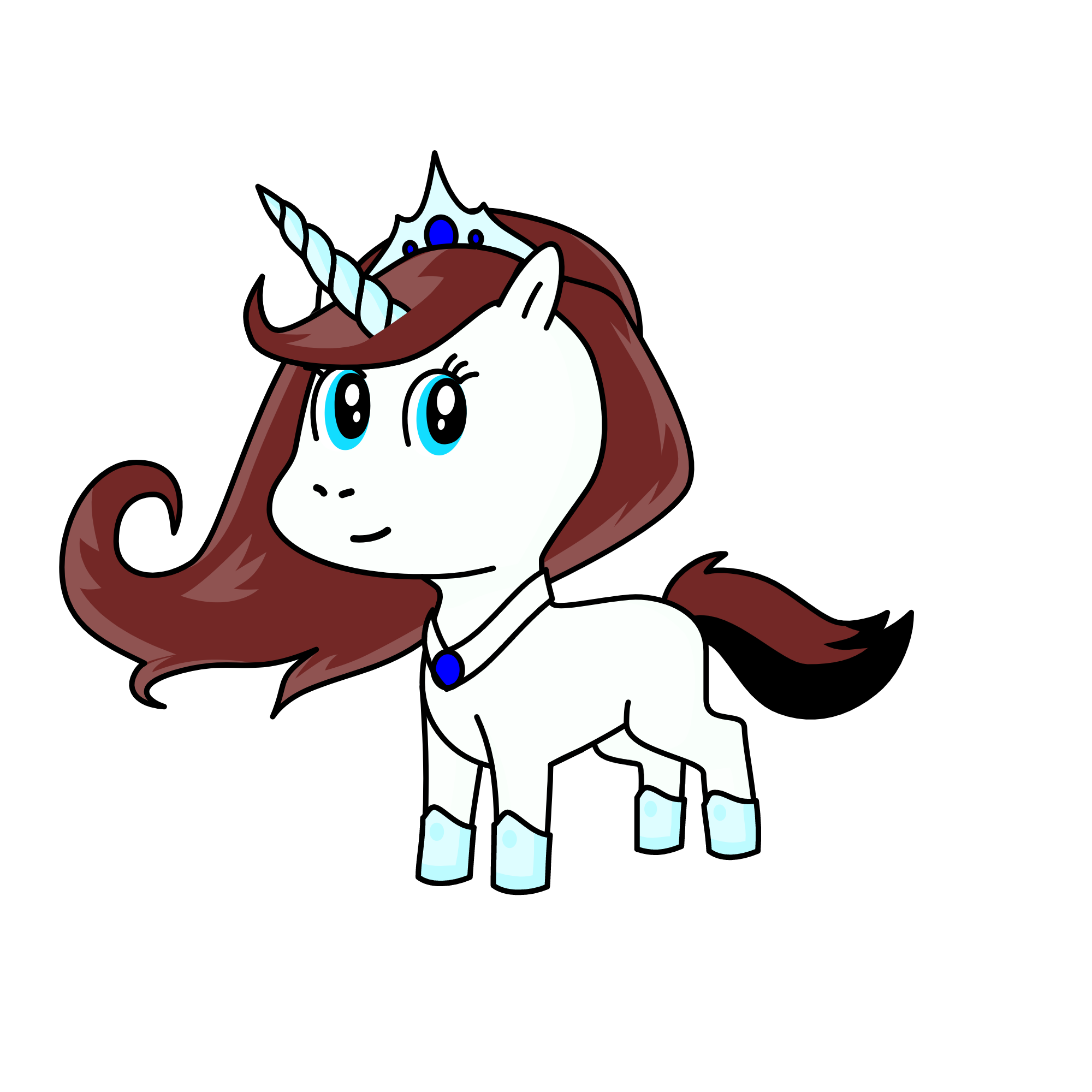 Moon, the unicorn