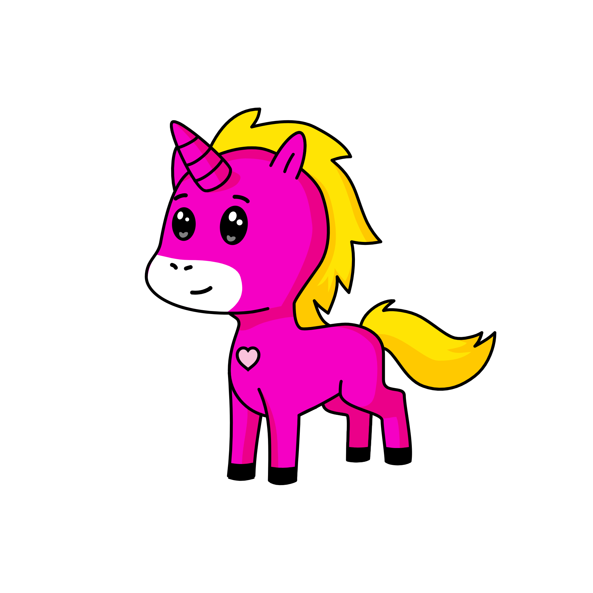 Ariel Luxa909, the unicorn