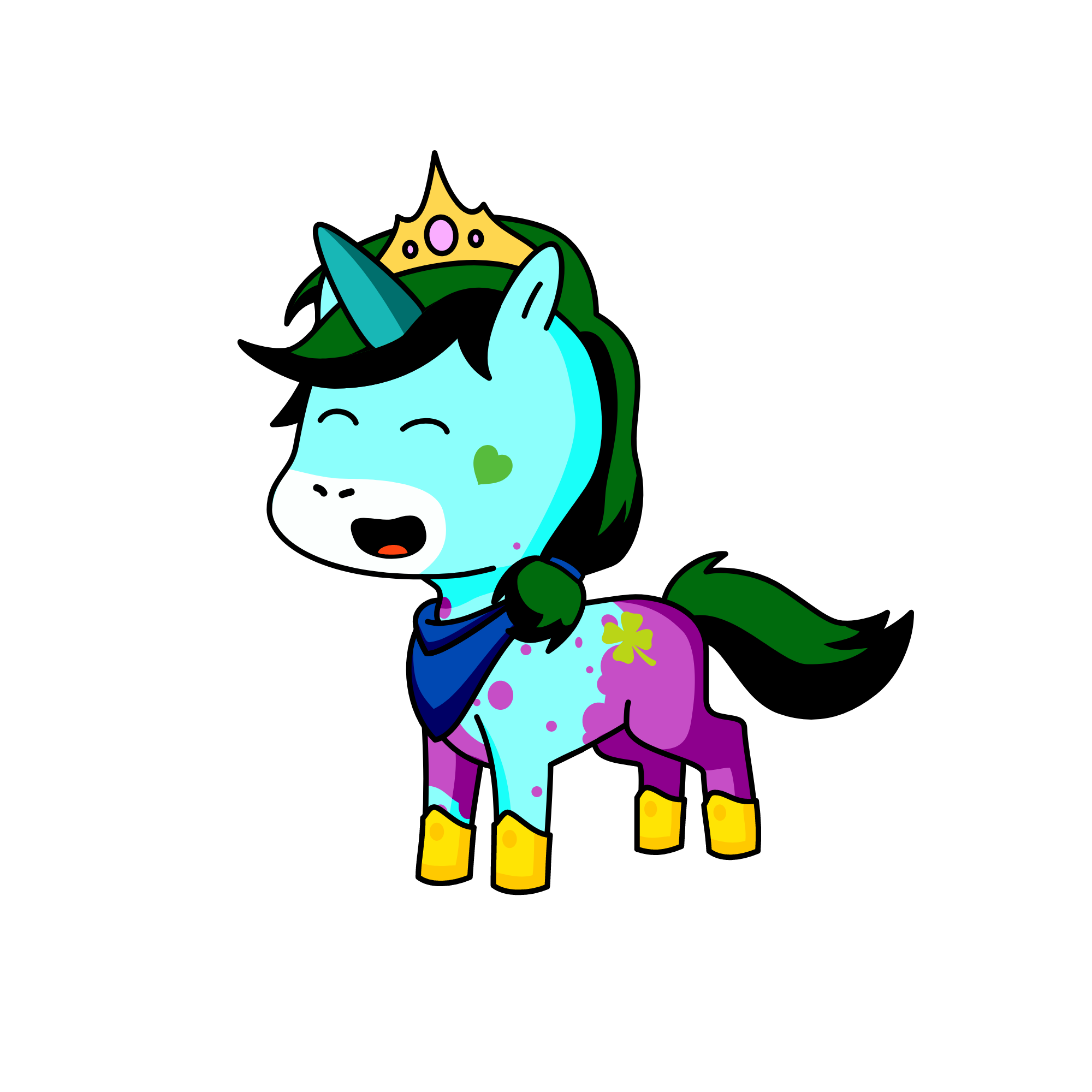 Queenie, the unicorn
