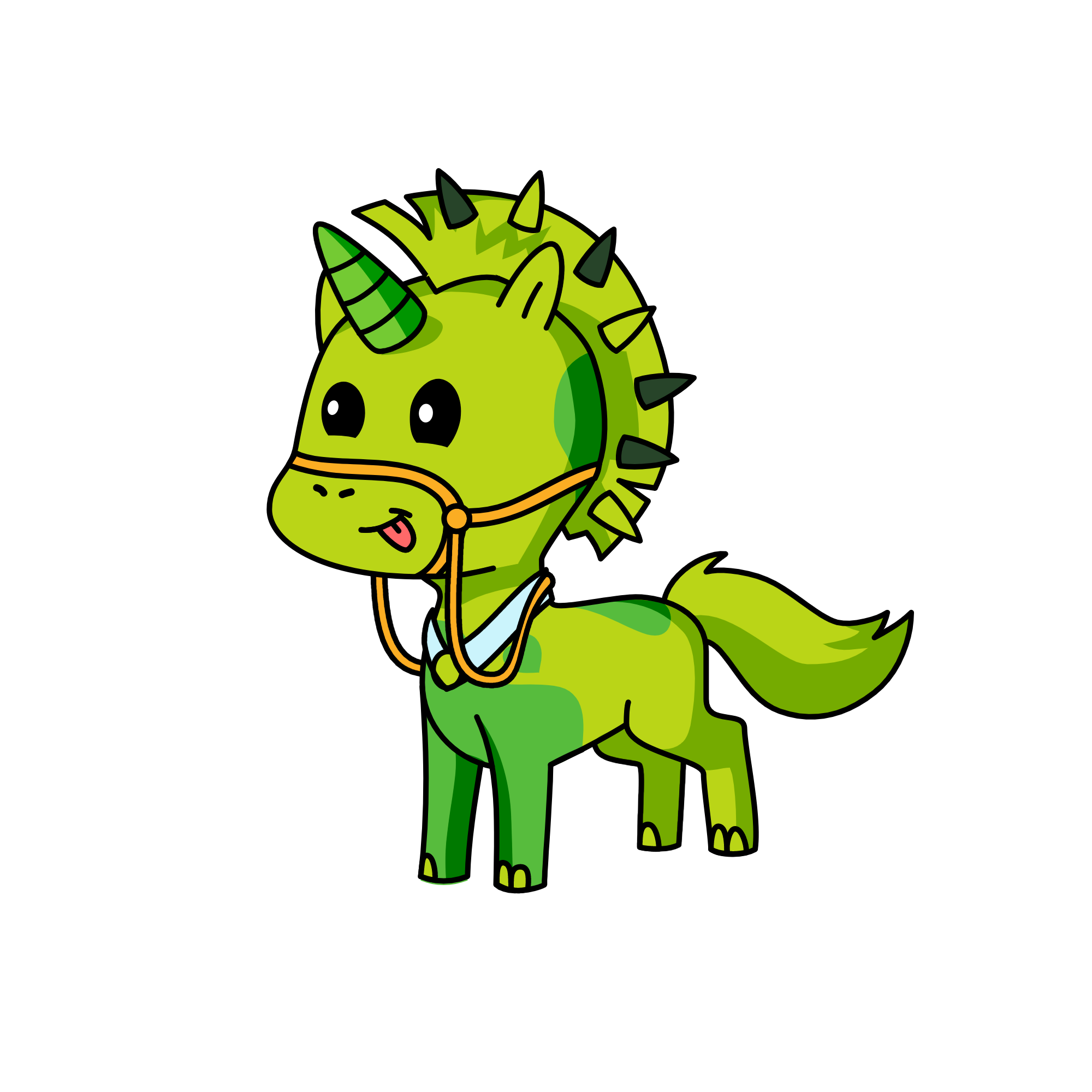 Broskie, the unicorn