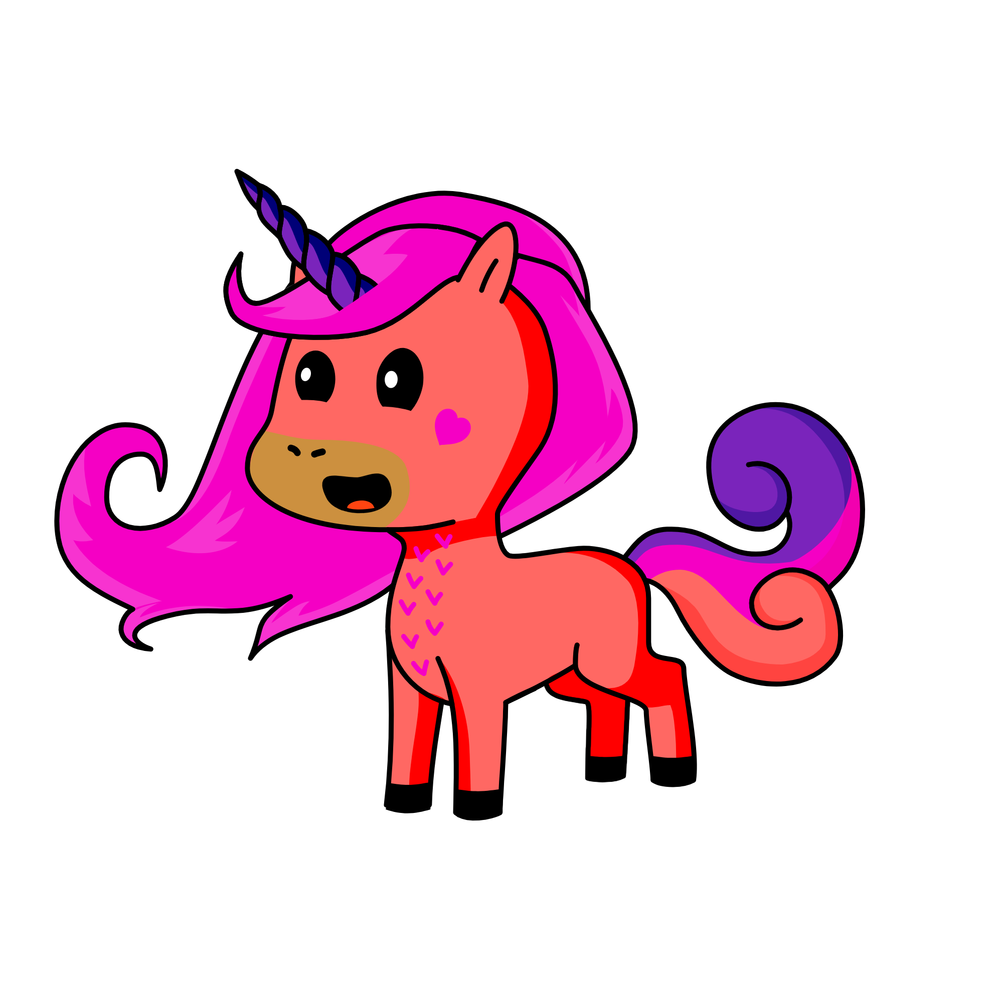 Lala, the unicorn