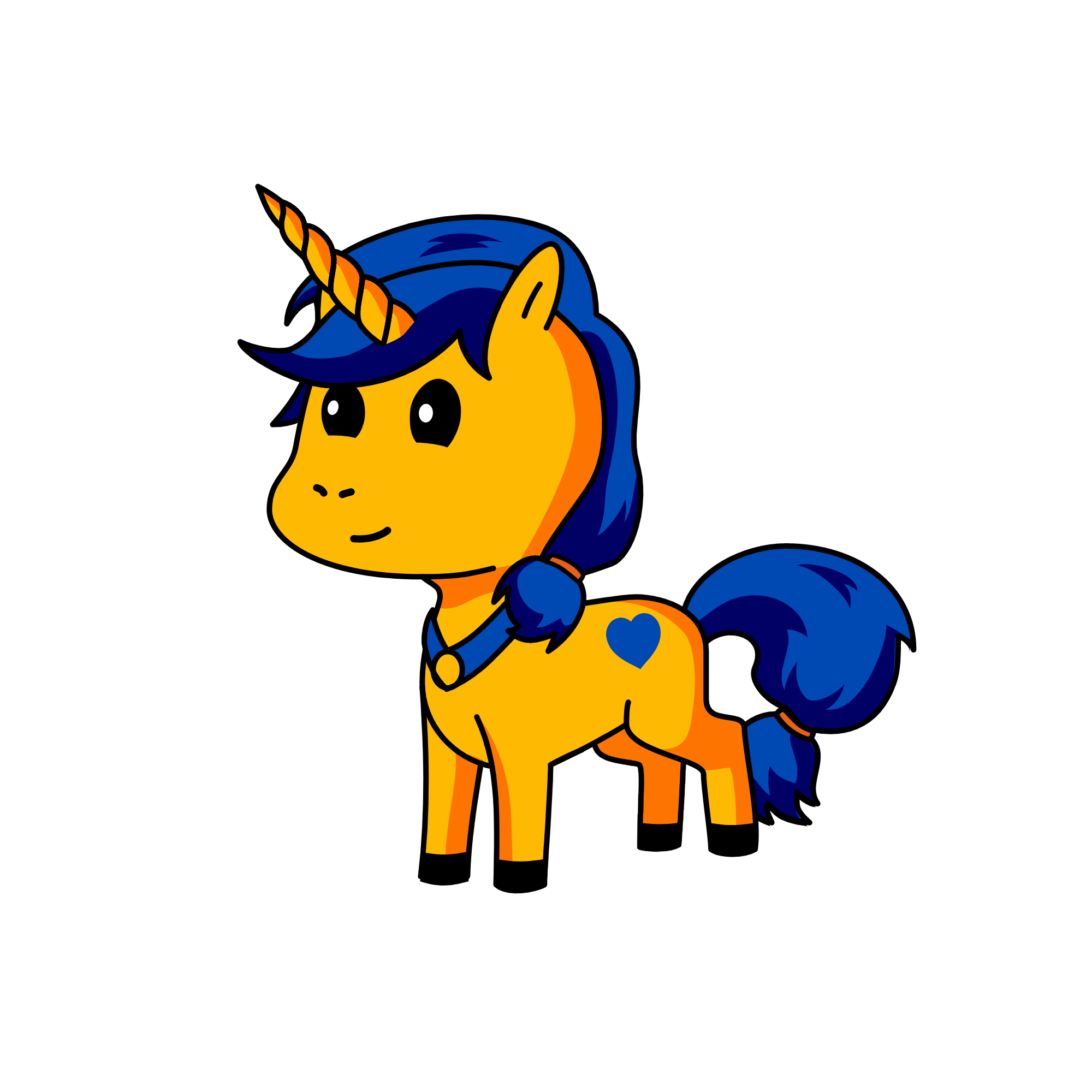 Honey, the unicorn