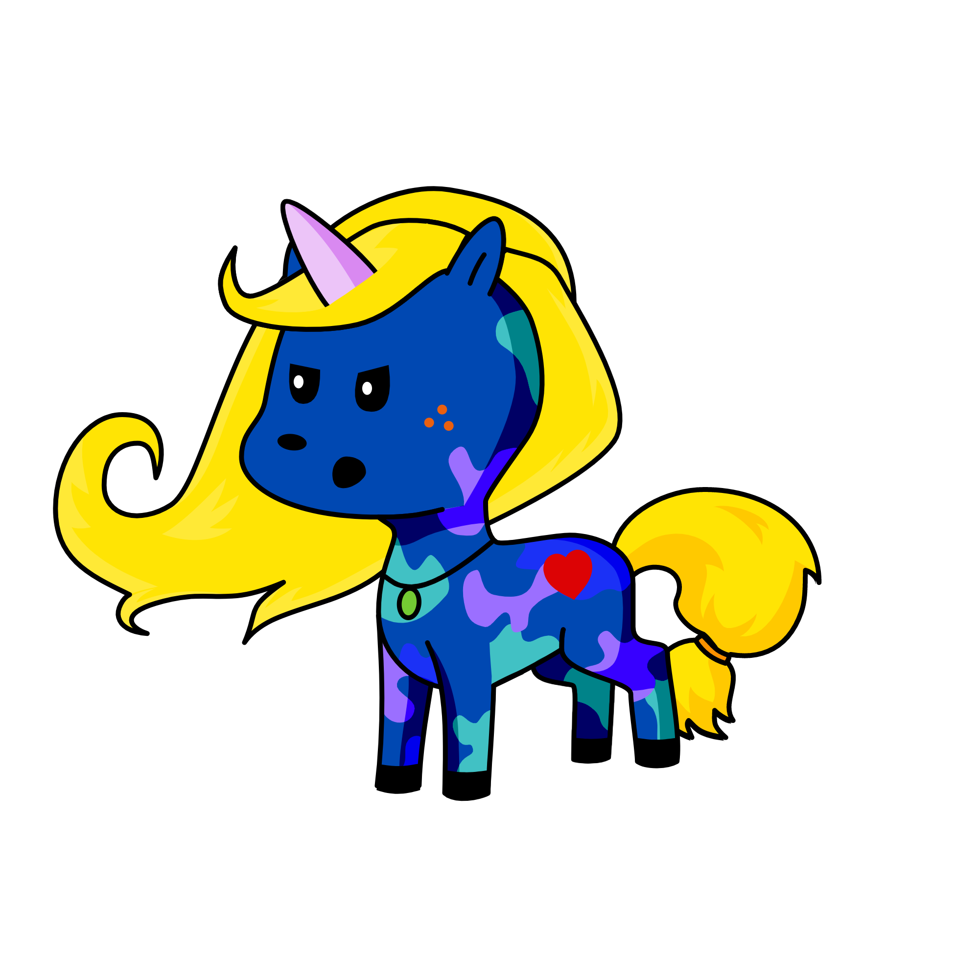 blondie, the unicorn