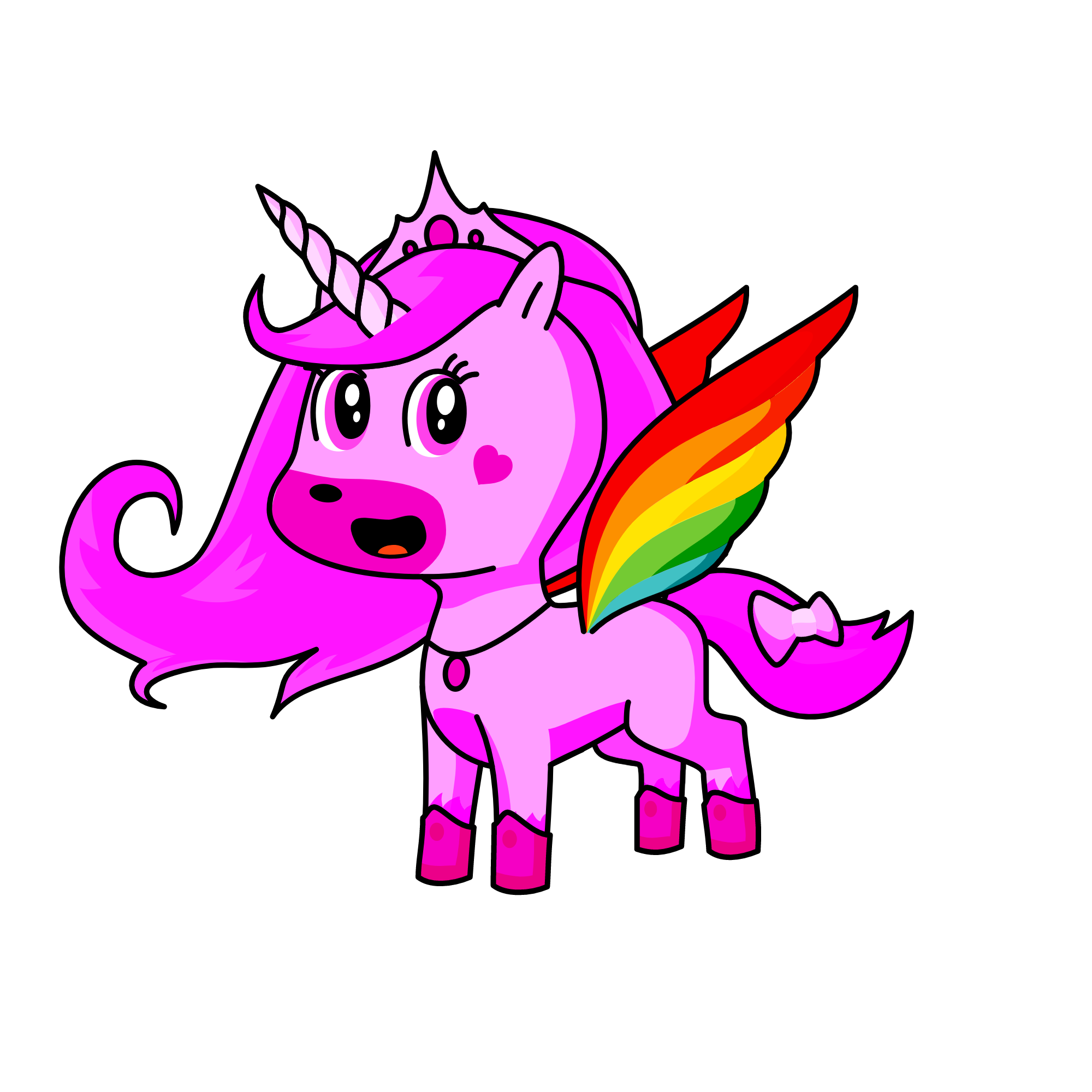 SunnyUnicornTwin, the unicorn