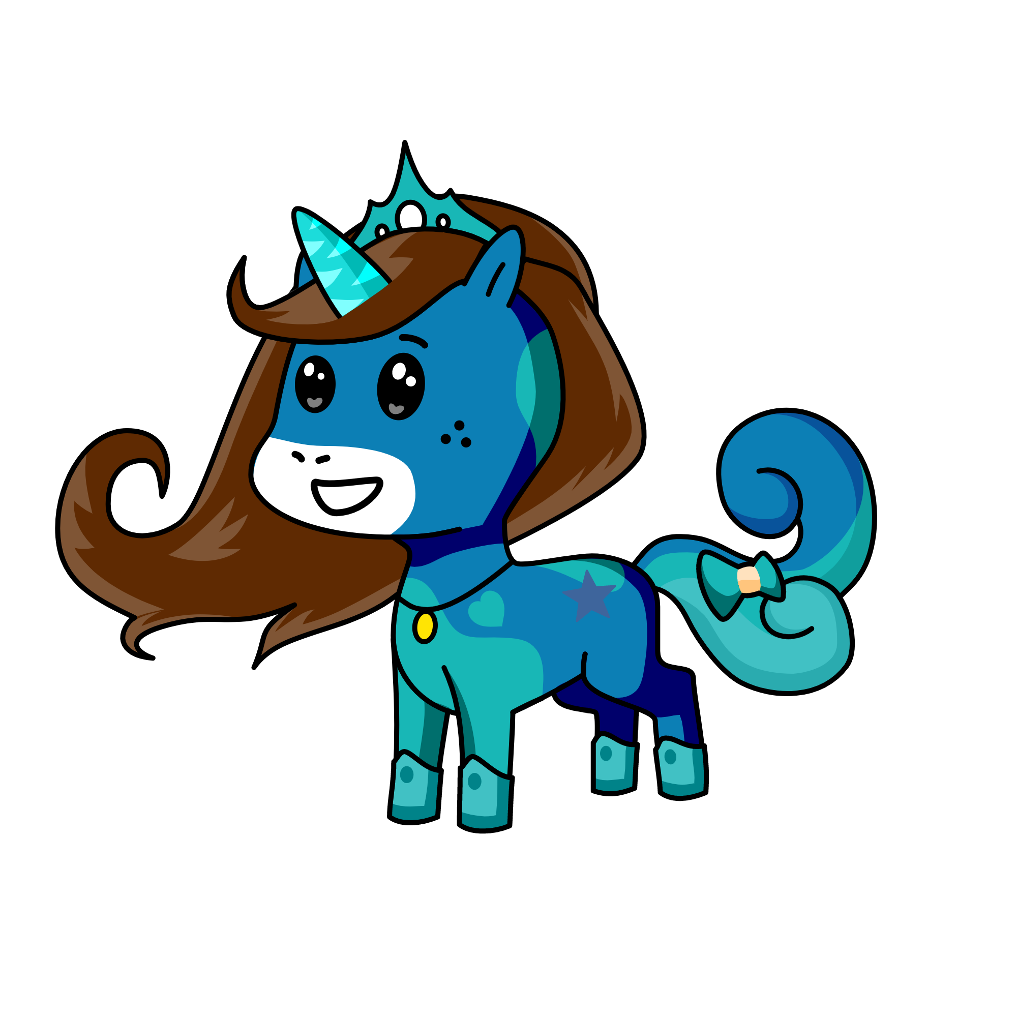 Queen of the night, the unicorn