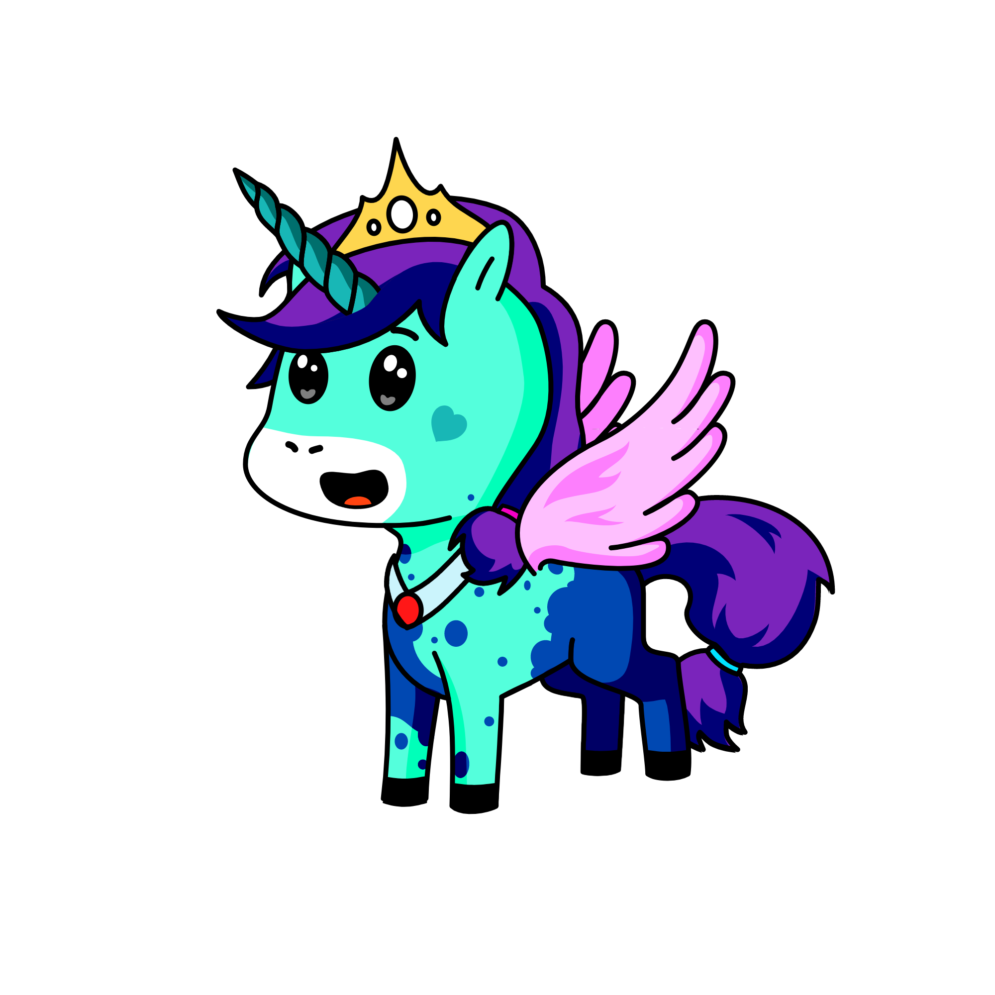 ivy: the moon queen, the unicorn