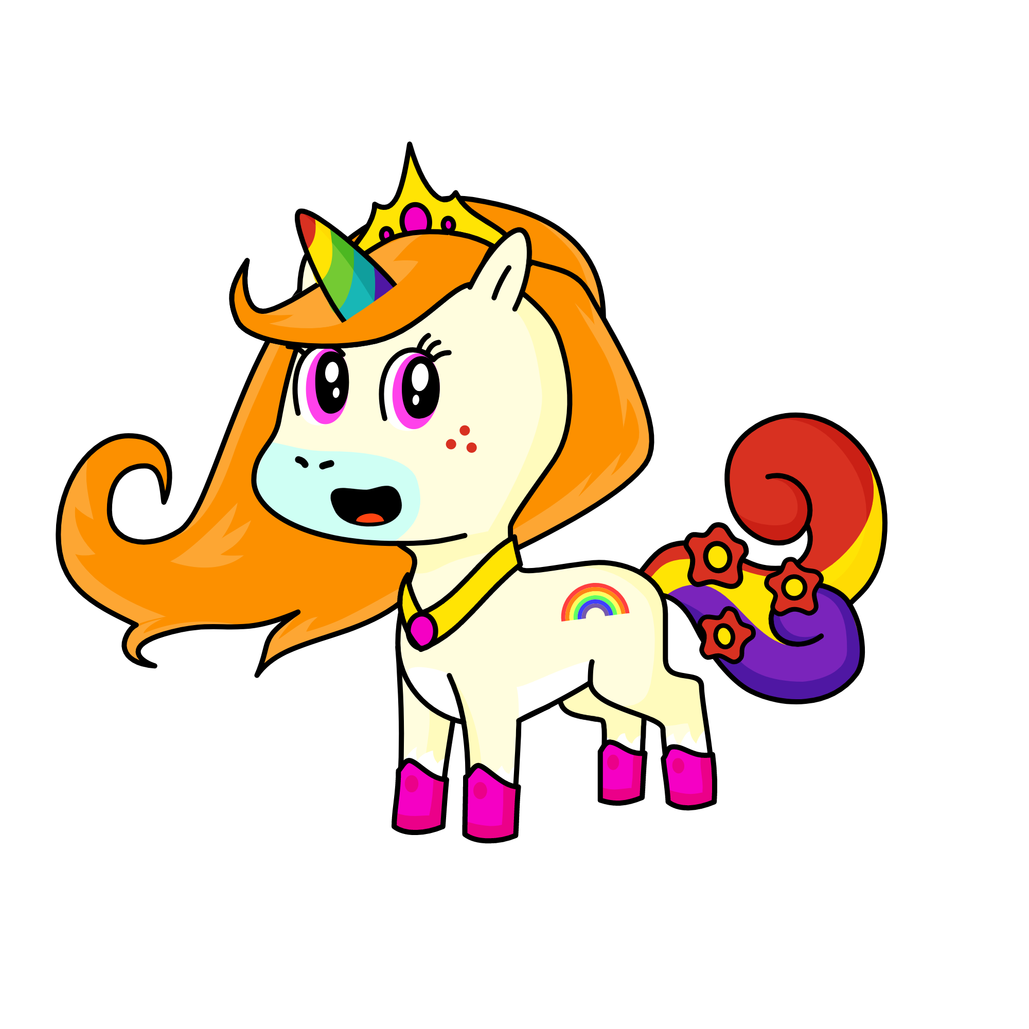Raya, the unicorn