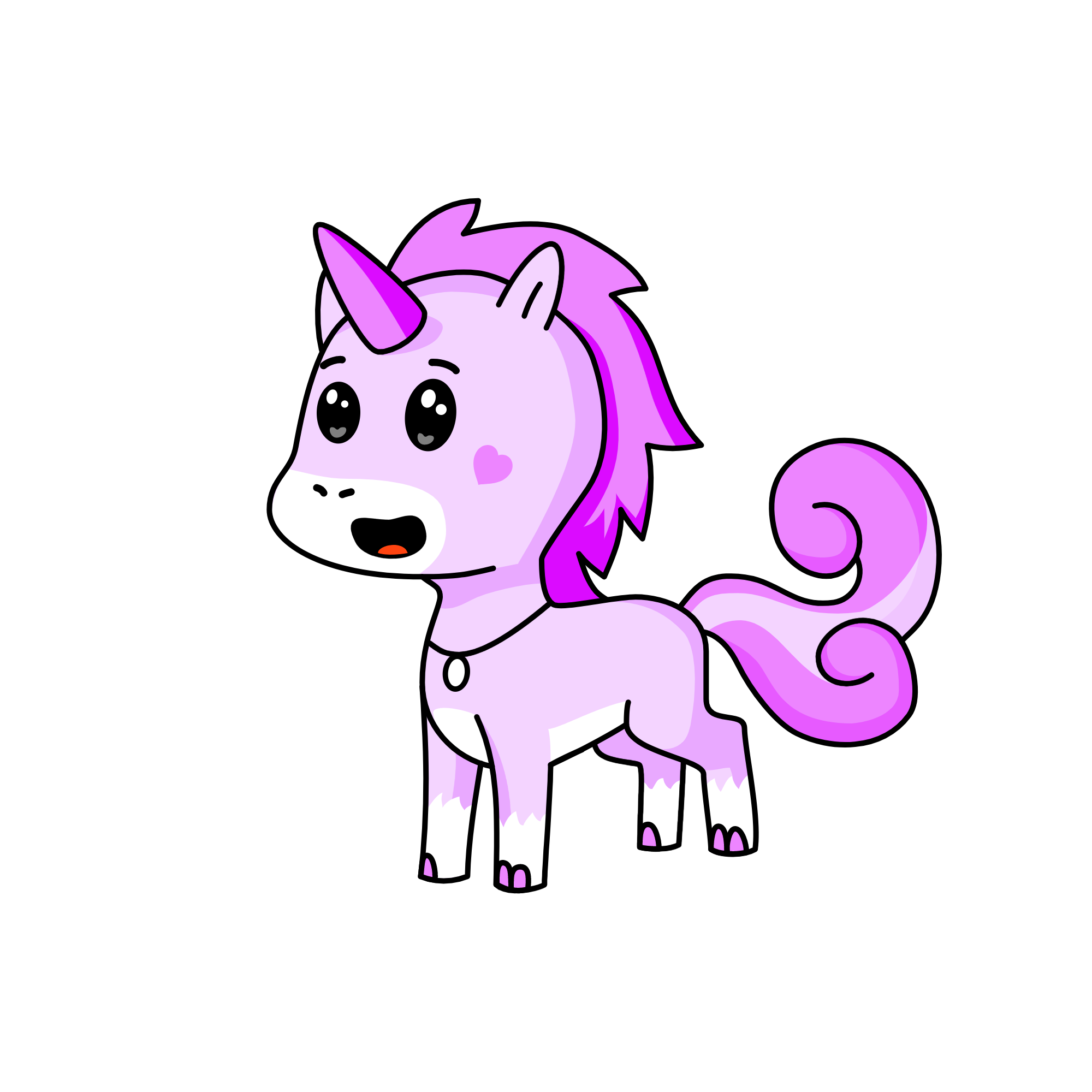 Cotton Candy, the unicorn