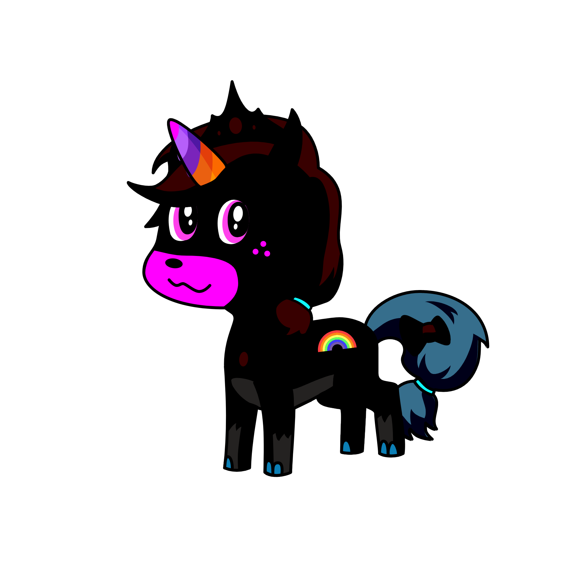 moonlight princess of dark, the unicorn