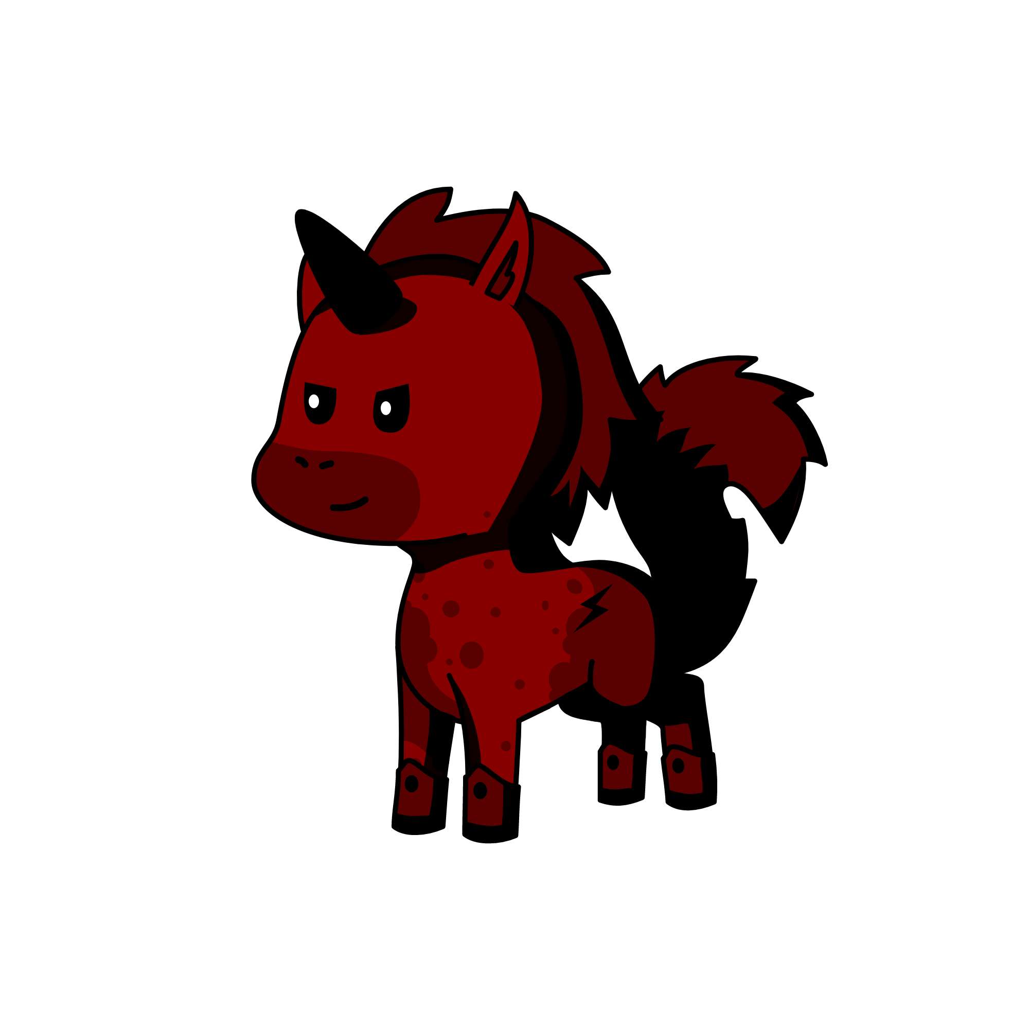 the devil, the unicorn