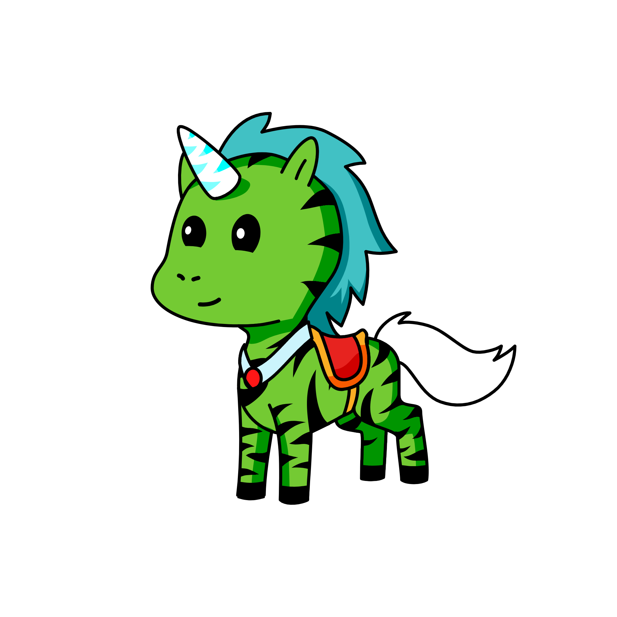 gril, the unicorn