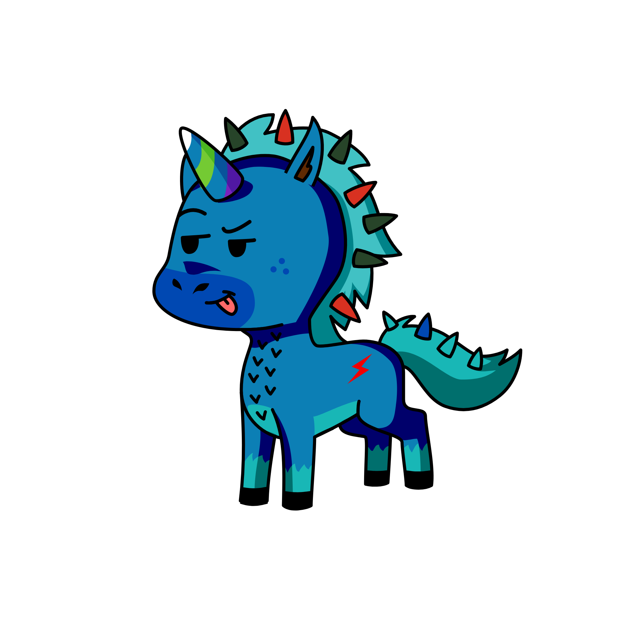 rocky, the unicorn