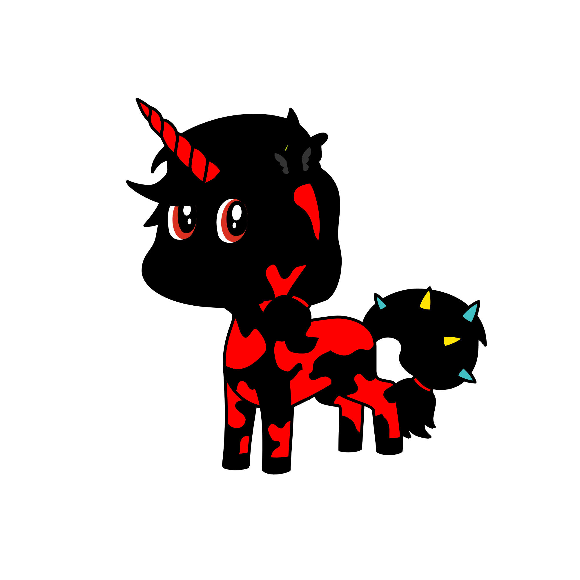 mika-chan >:p, the unicorn