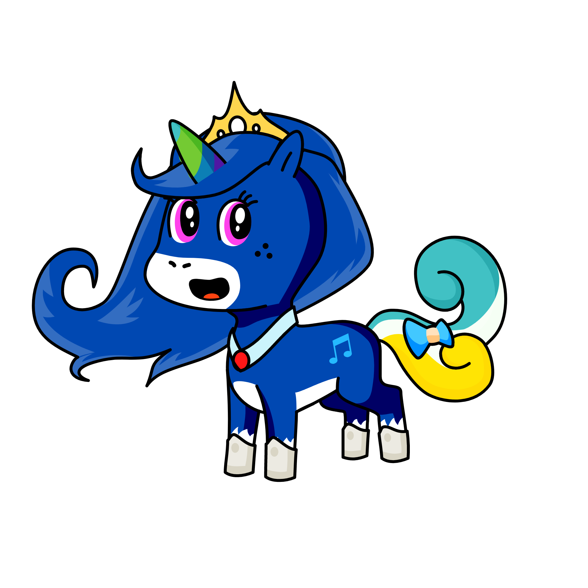 amy , the unicorn