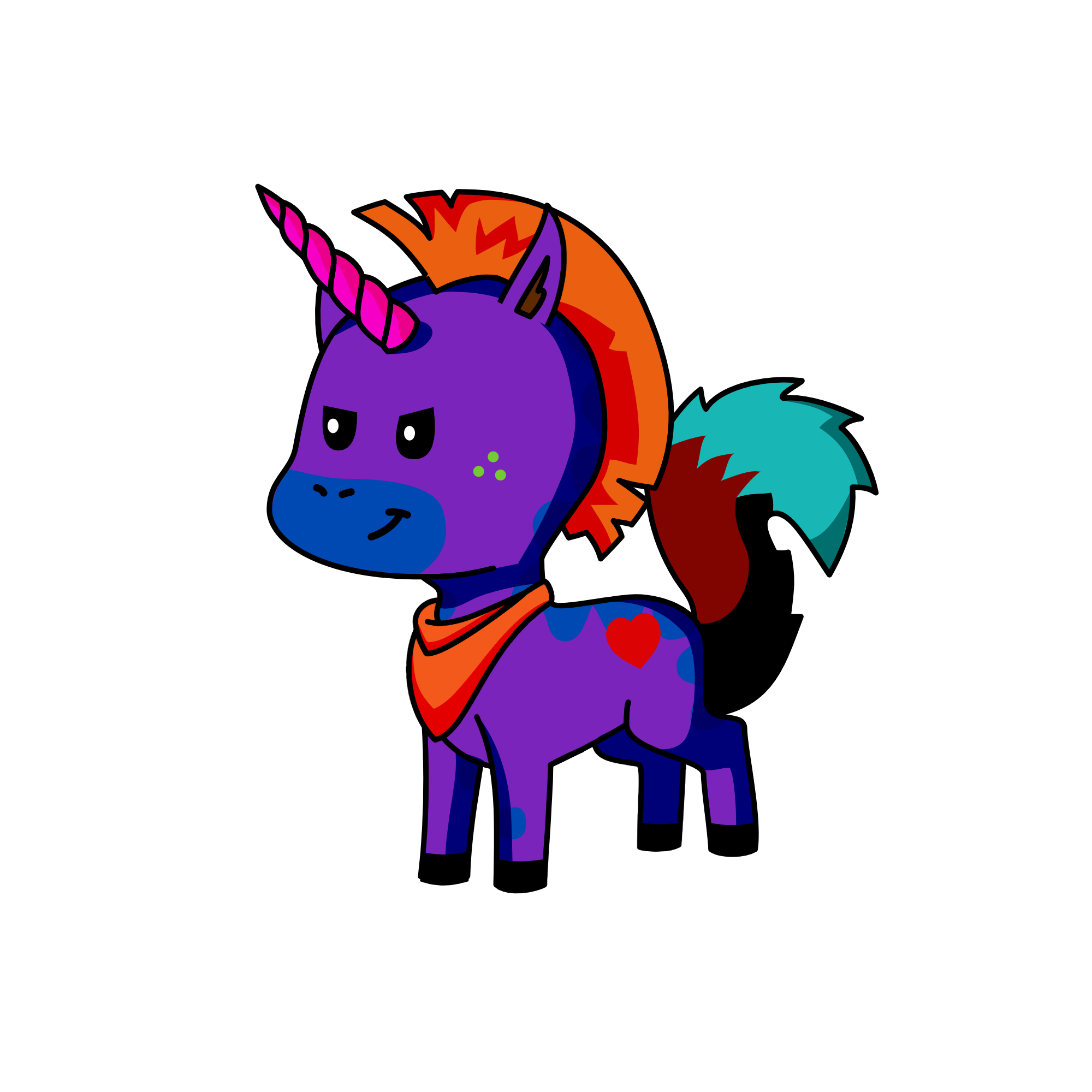  , the unicorn