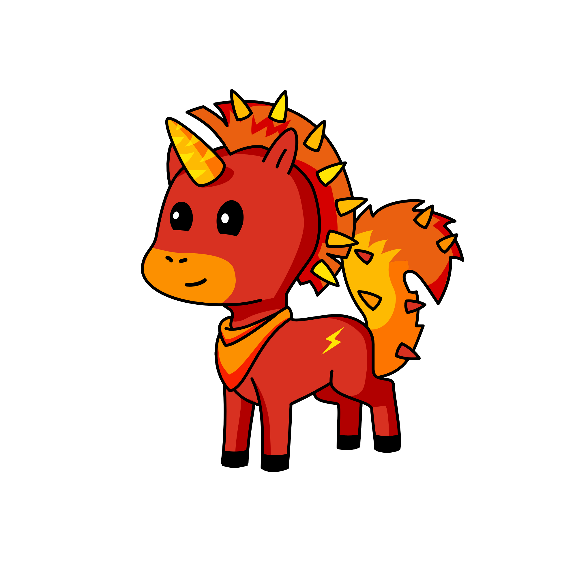 Flash, the unicorn