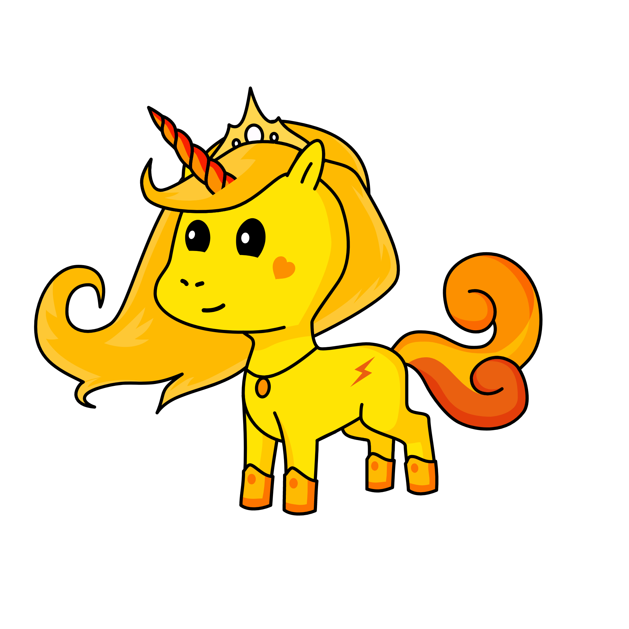 Sunny, the unicorn