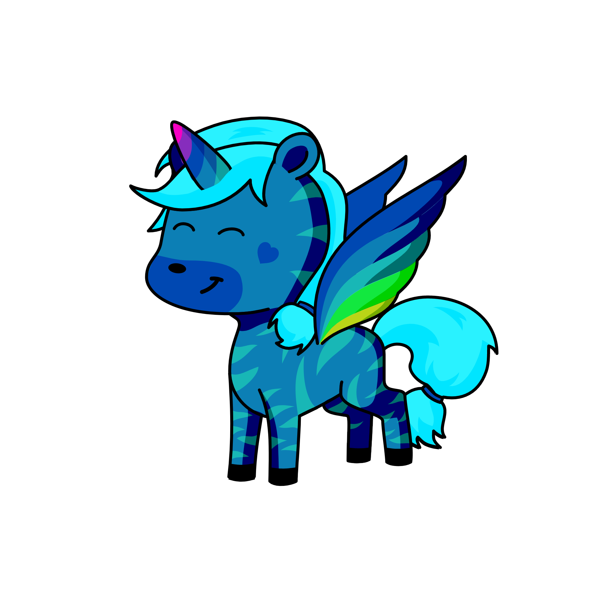 Iceball, the unicorn