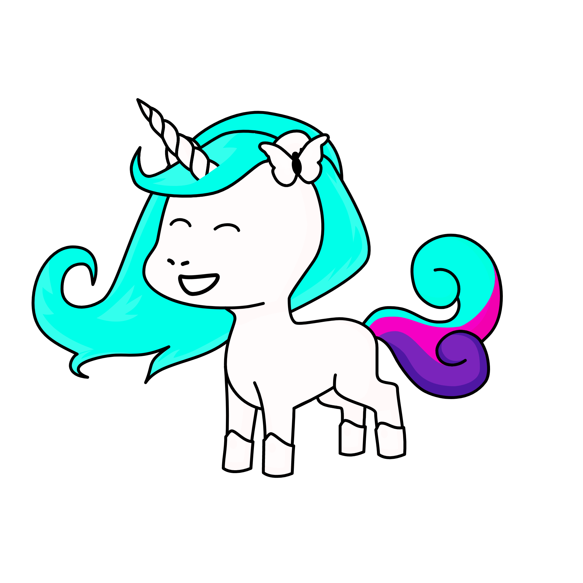 Snowy, the unicorn