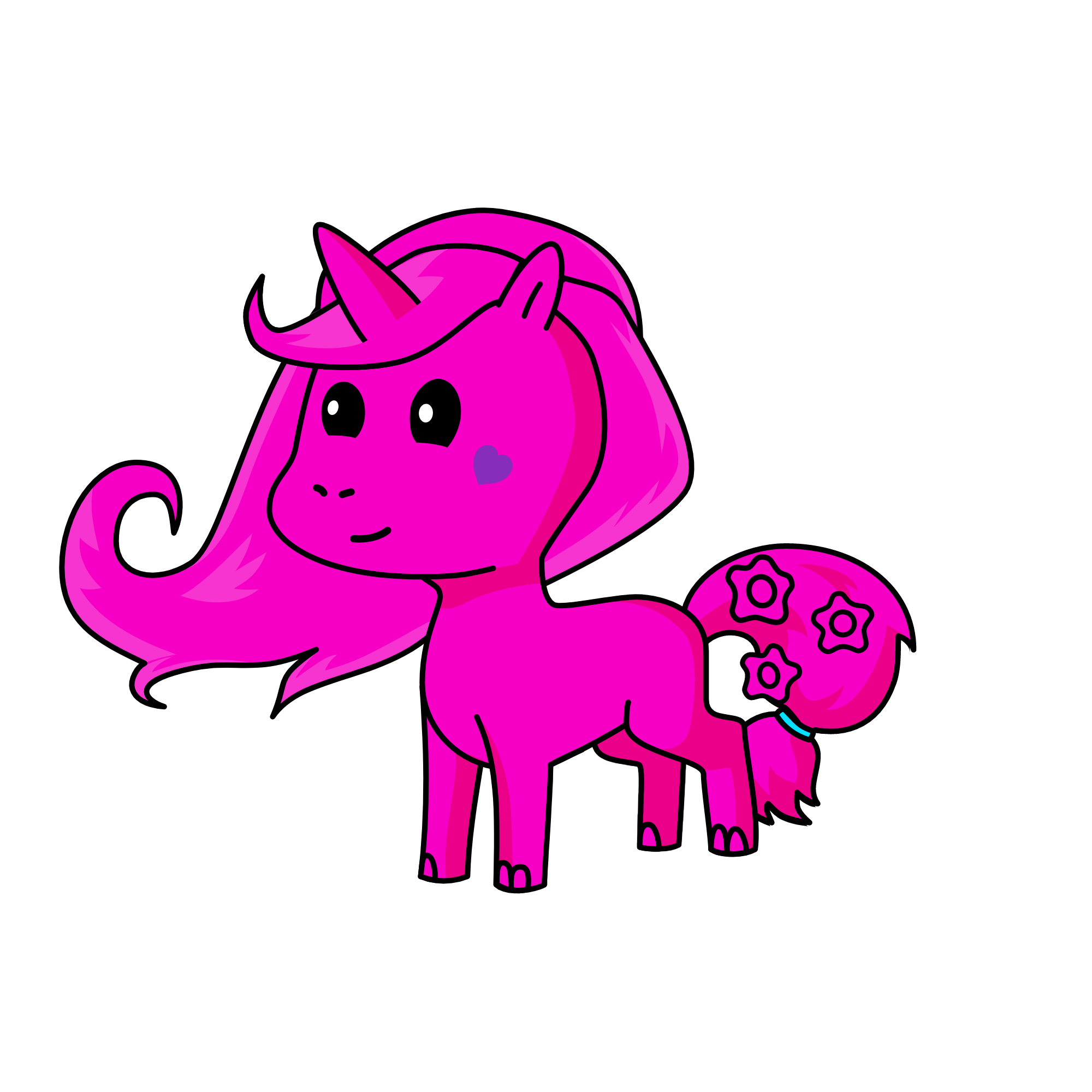 Sunny, the unicorn