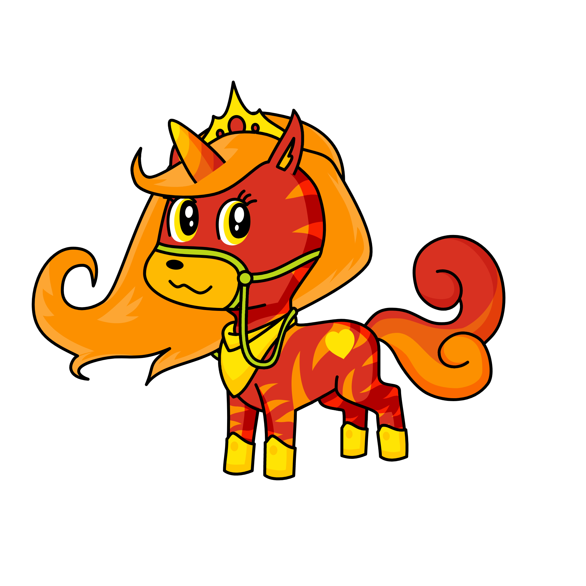 fire, the unicorn