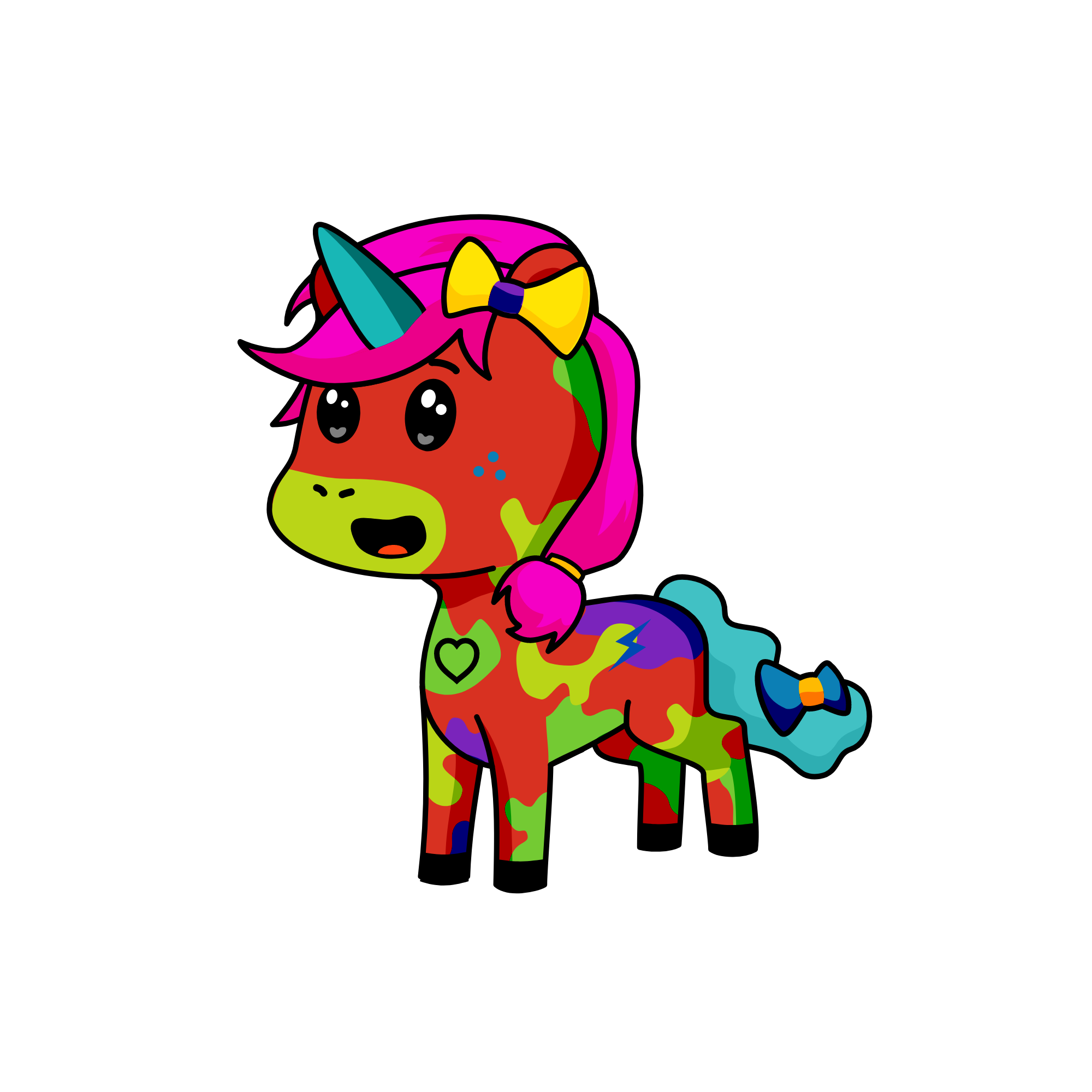 spotty, the unicorn