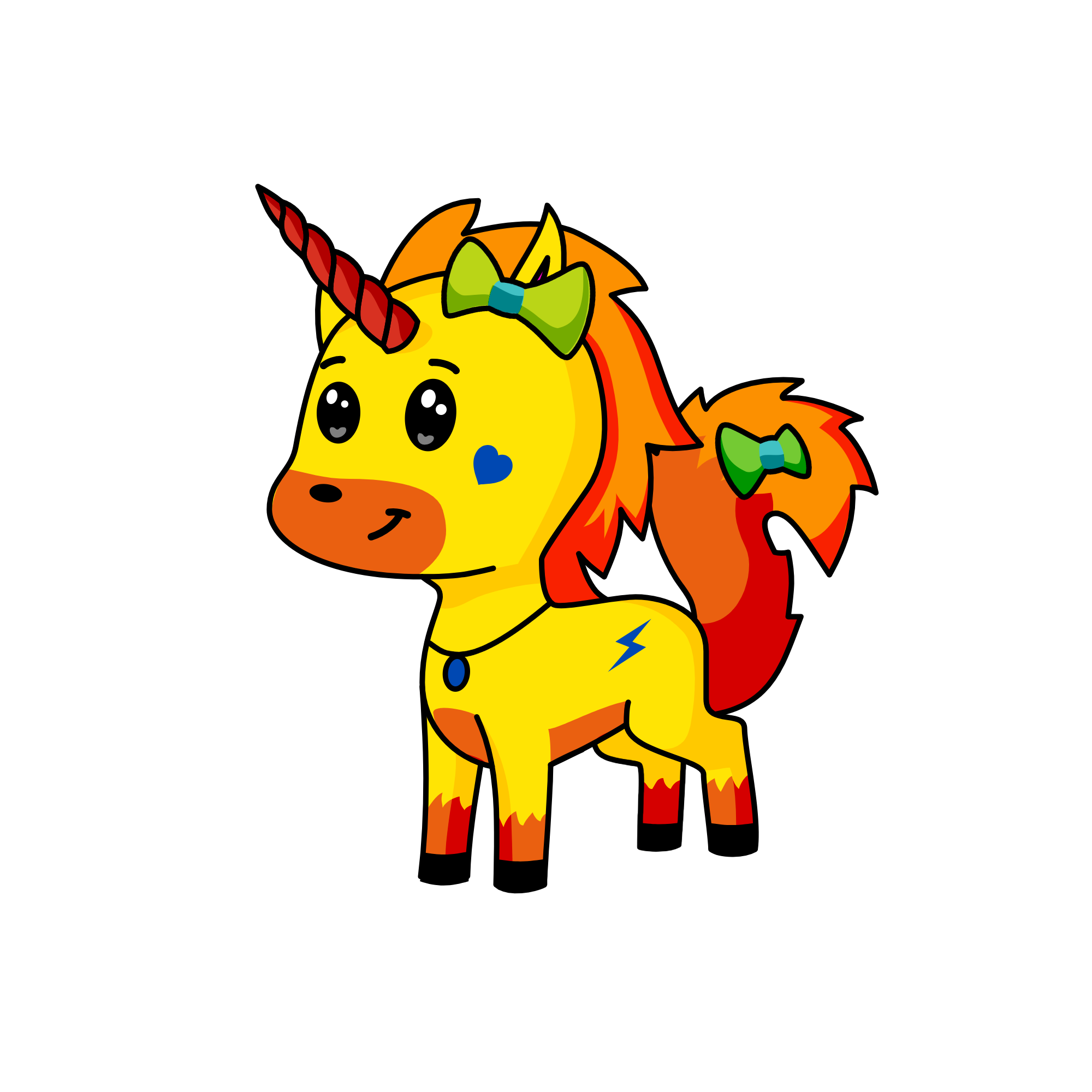 Honeybun, the unicorn