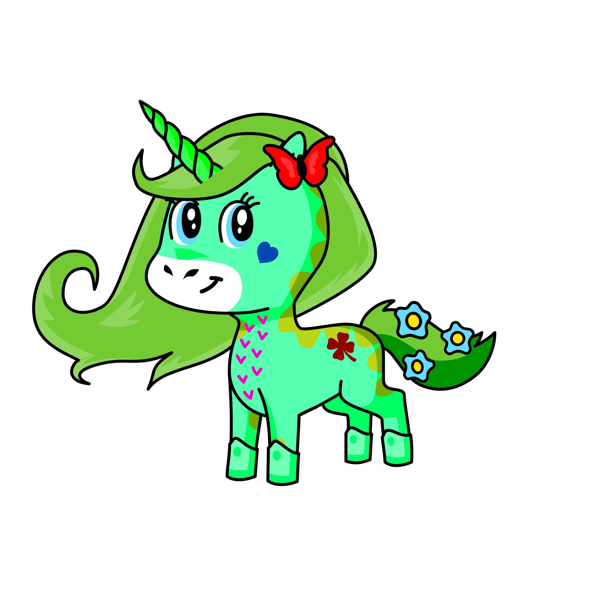 ESPLORADORA-AVENTUREIRA., the unicorn