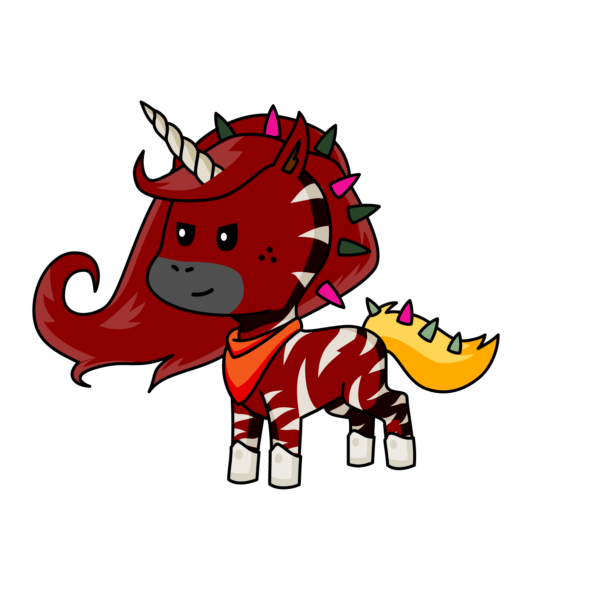 tgtddee, the unicorn