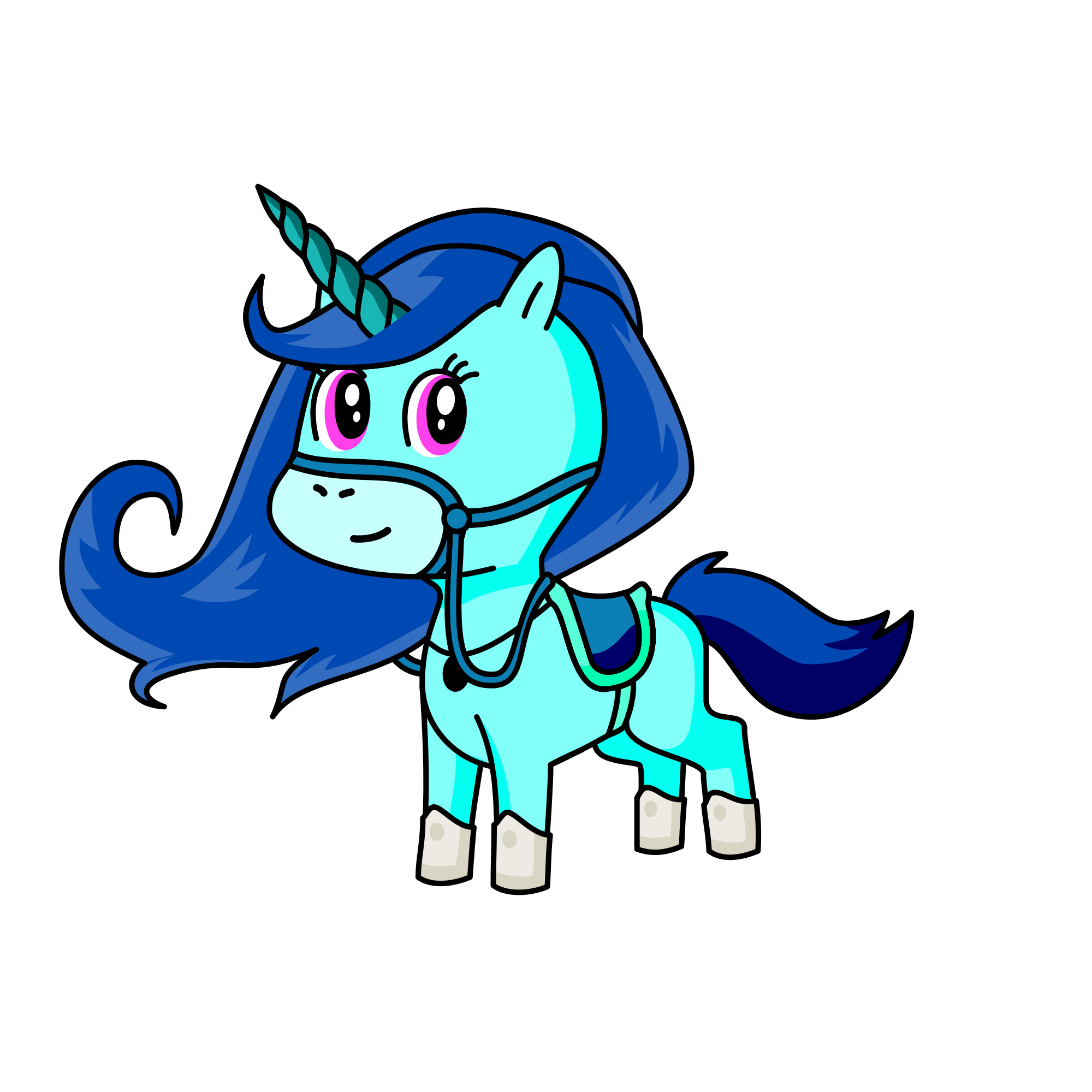 Rosa, the unicorn