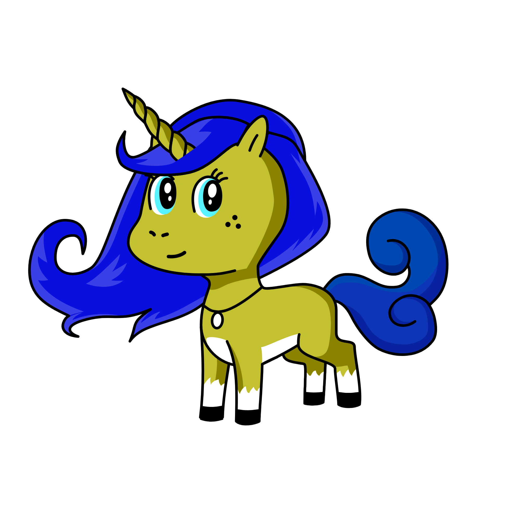 Sparkler, the unicorn
