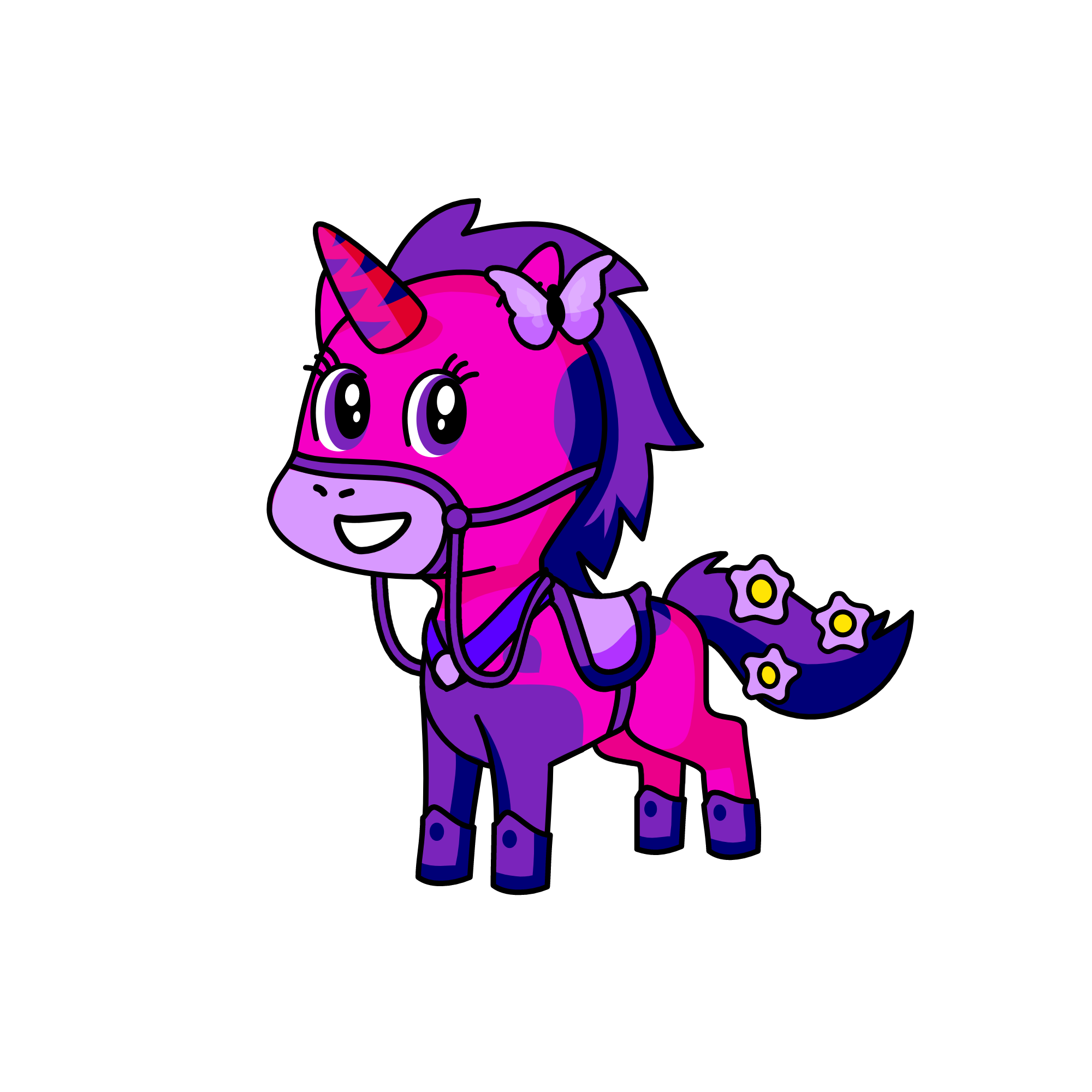 Crazy, the unicorn
