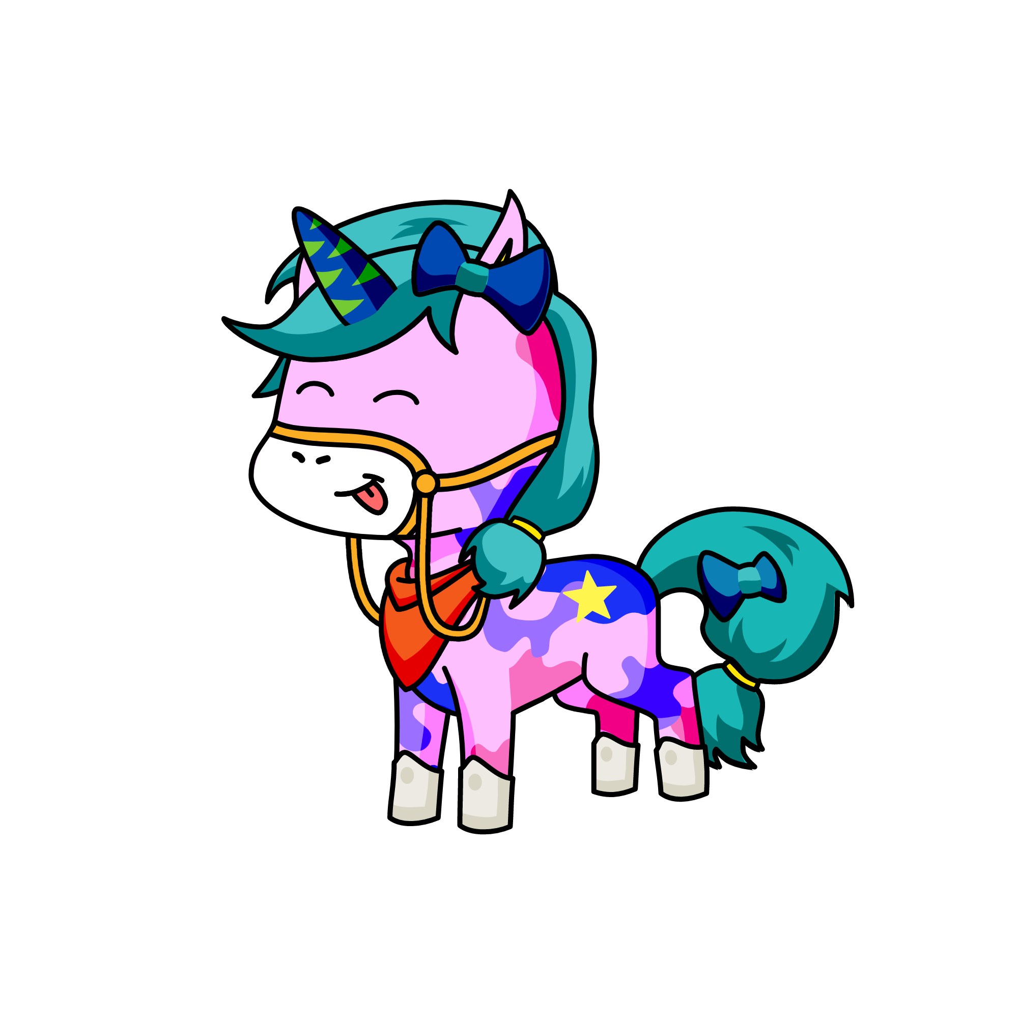 Wild West, the unicorn