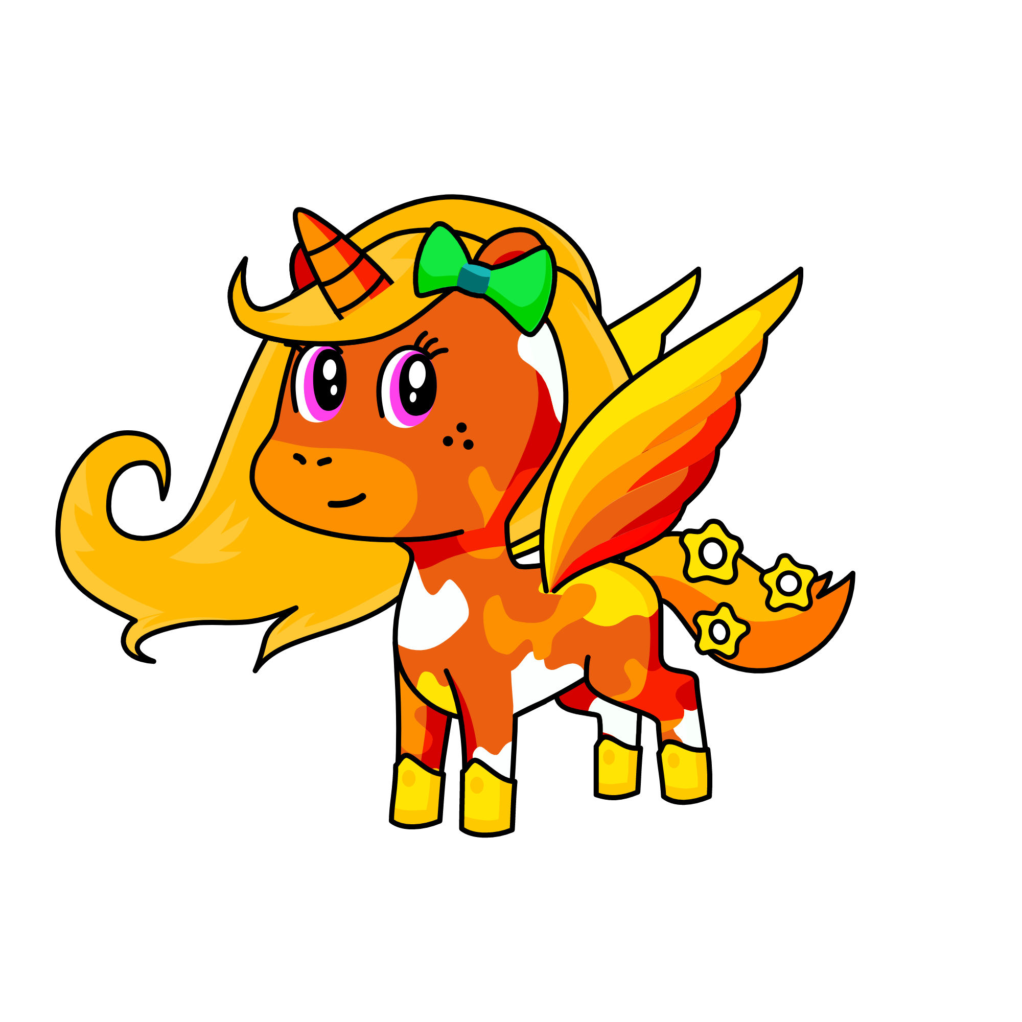 SunBurn, the unicorn