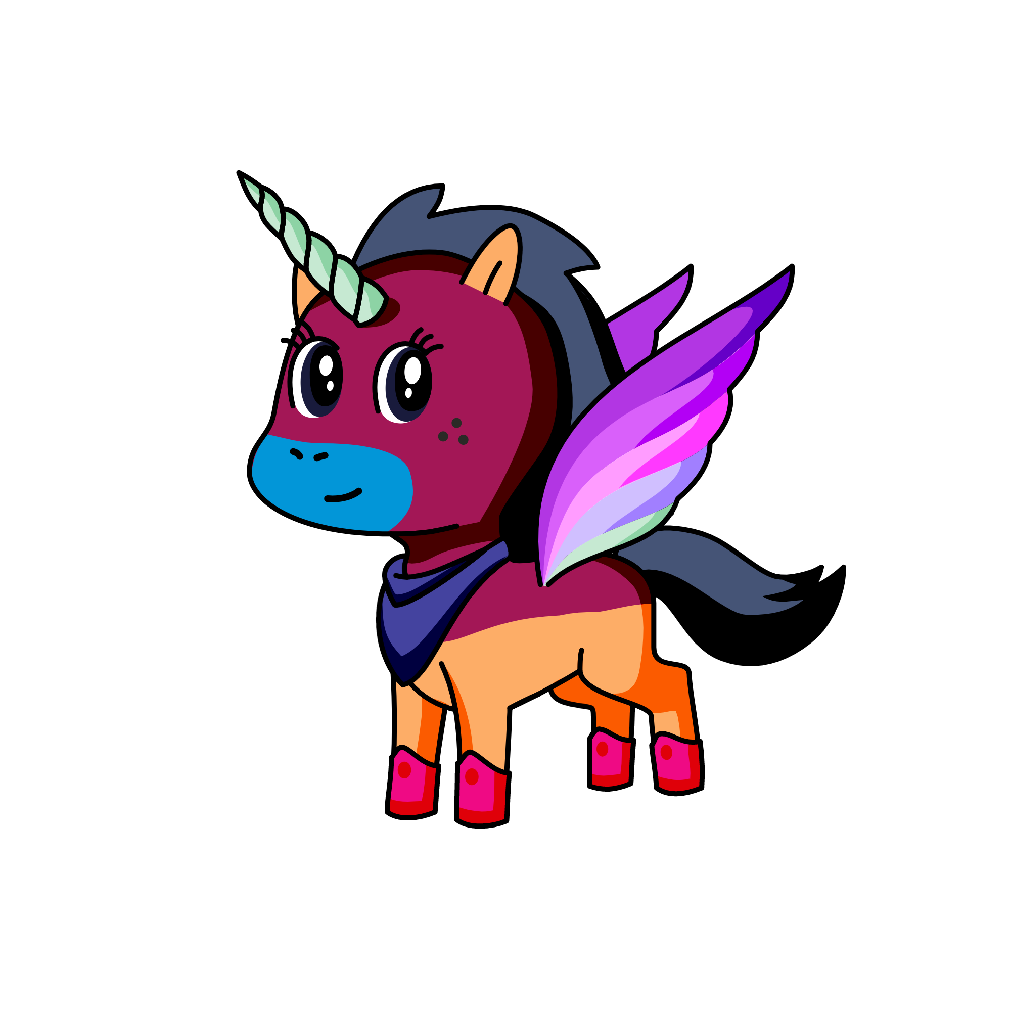 Shimmer, the unicorn
