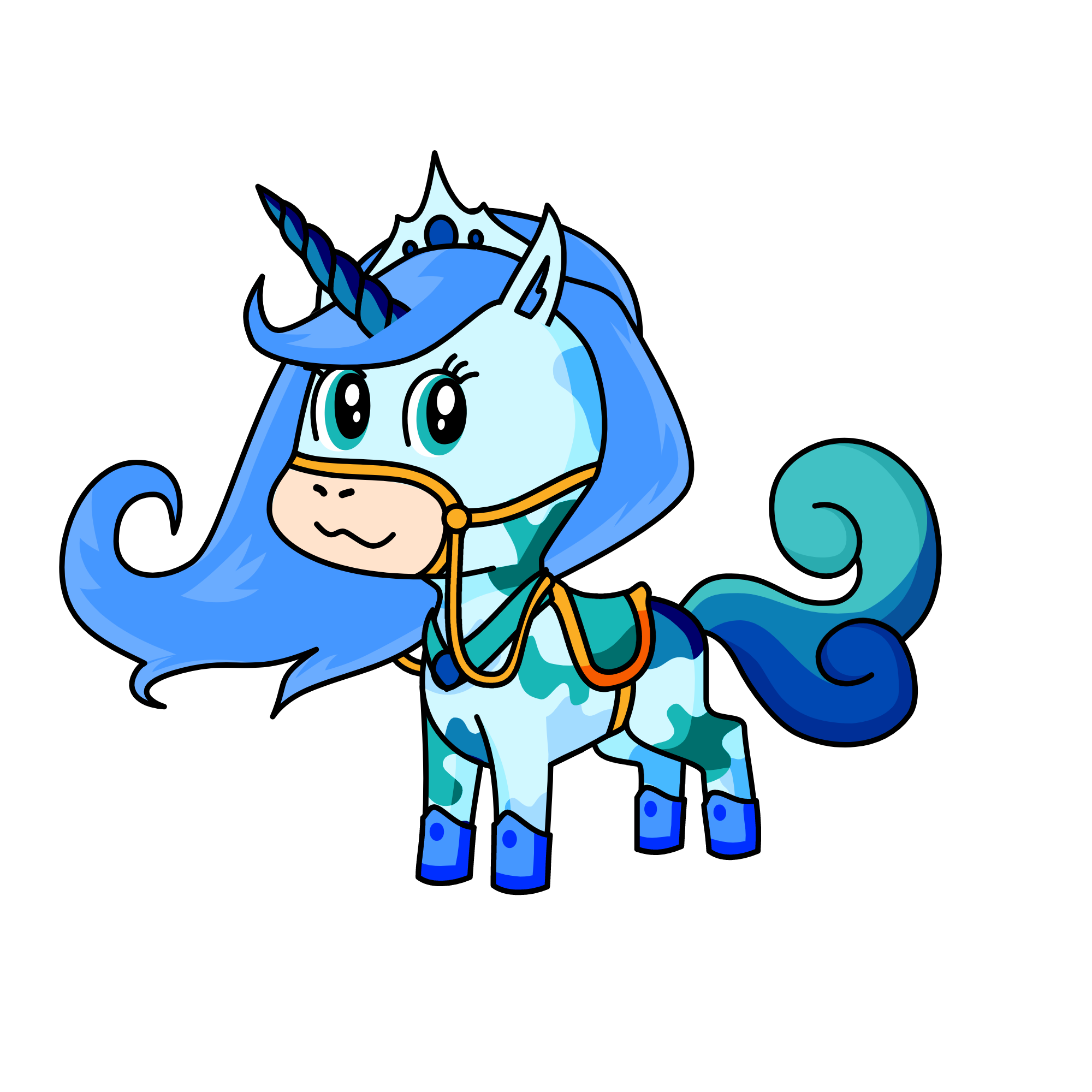 Nightstrider, the unicorn
