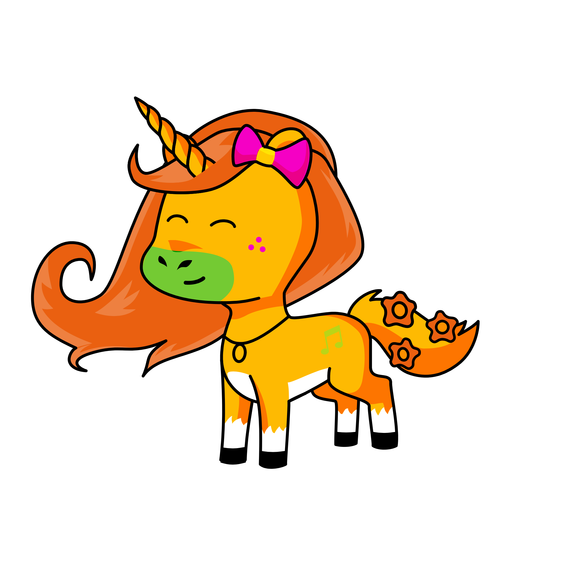 Random 2, the unicorn