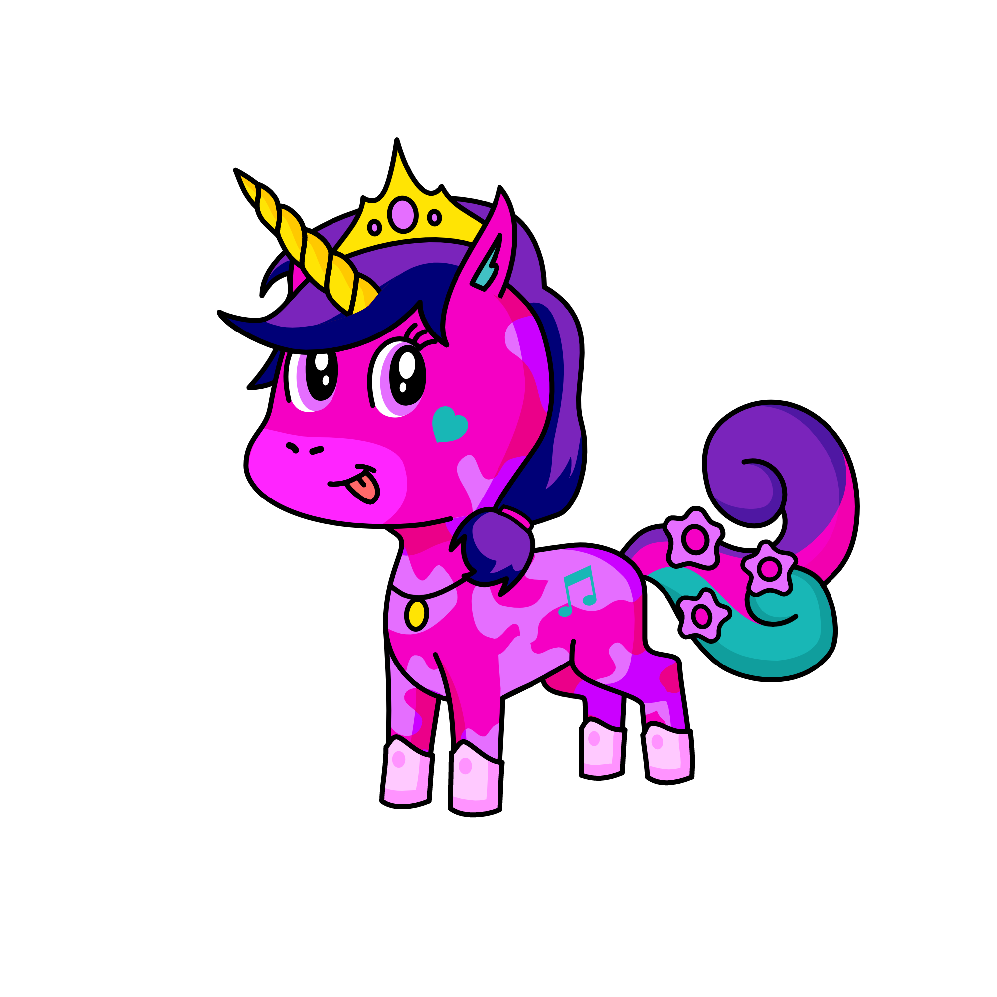 fairy dust , the unicorn
