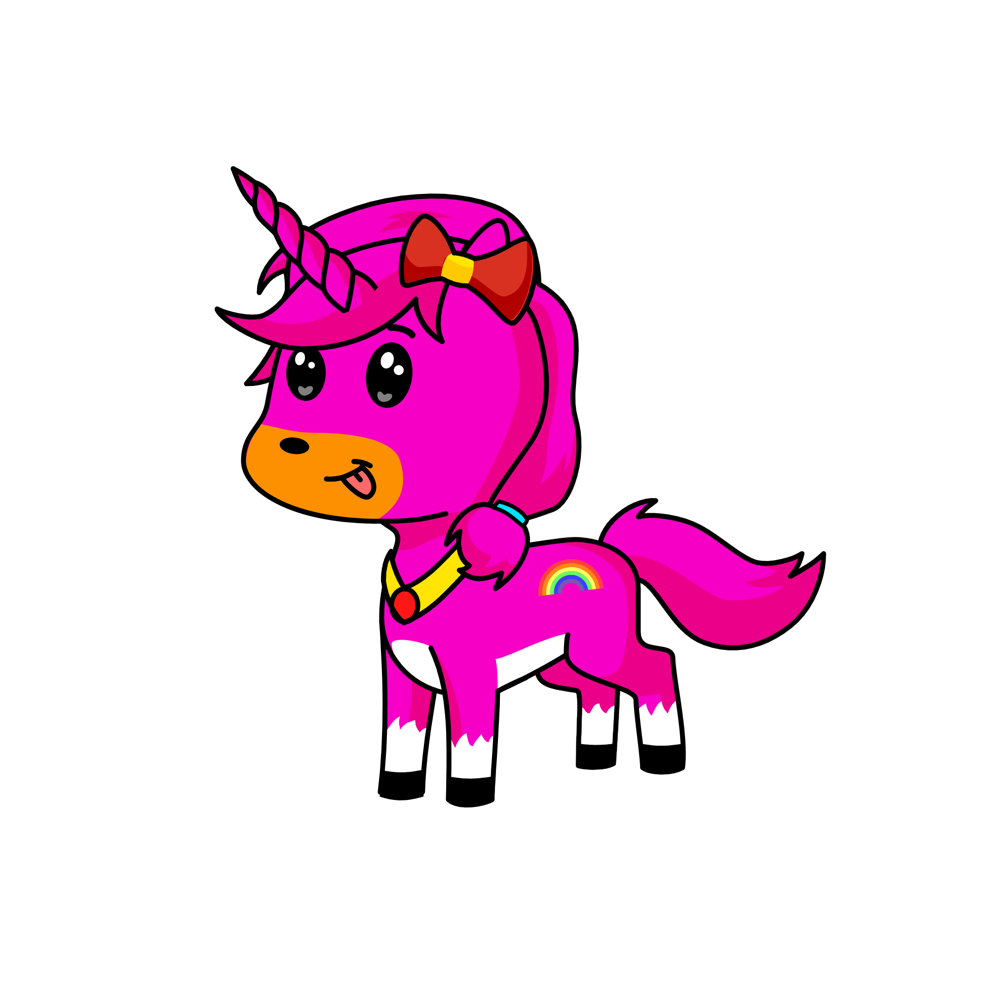 mina, the unicorn