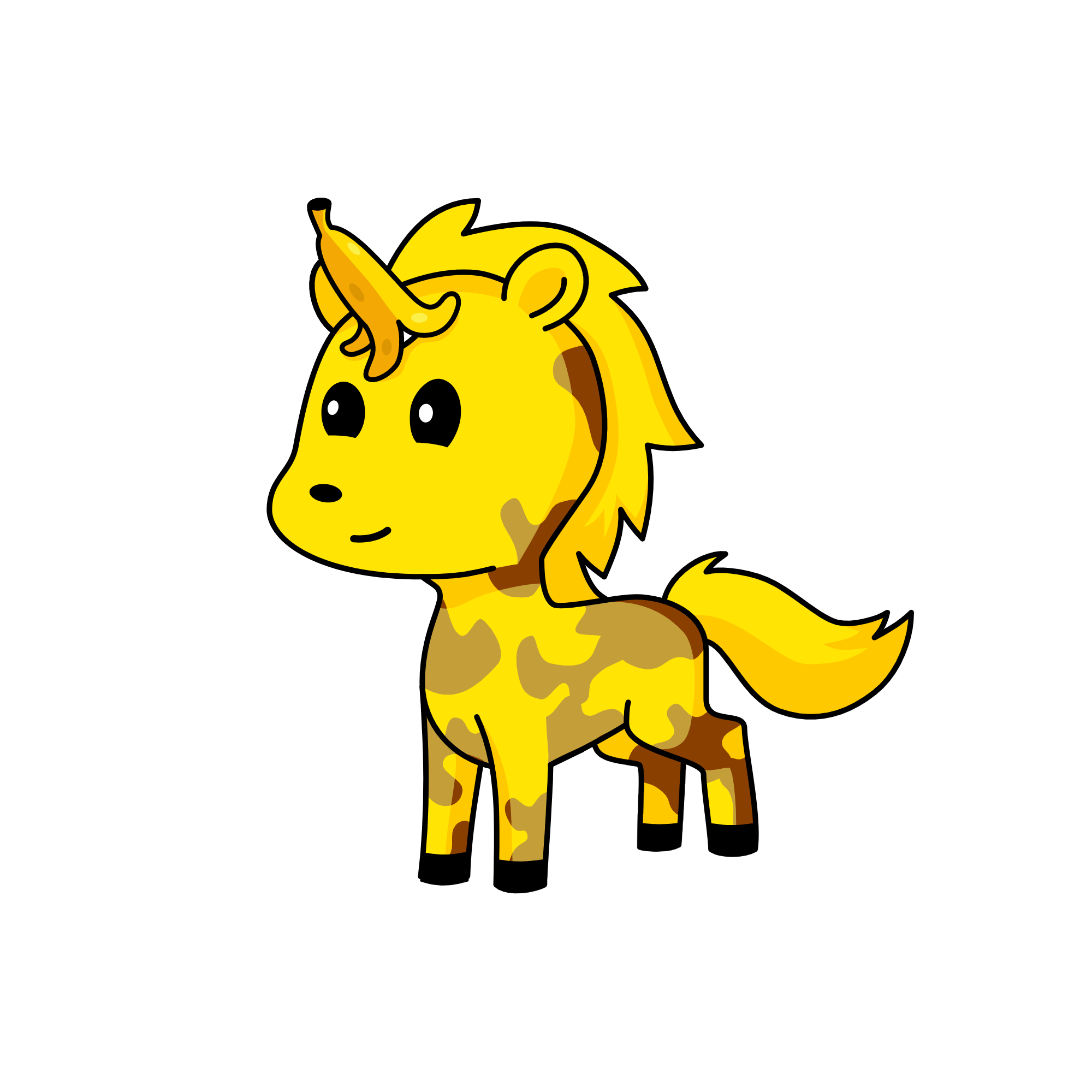 Banana, the unicorn