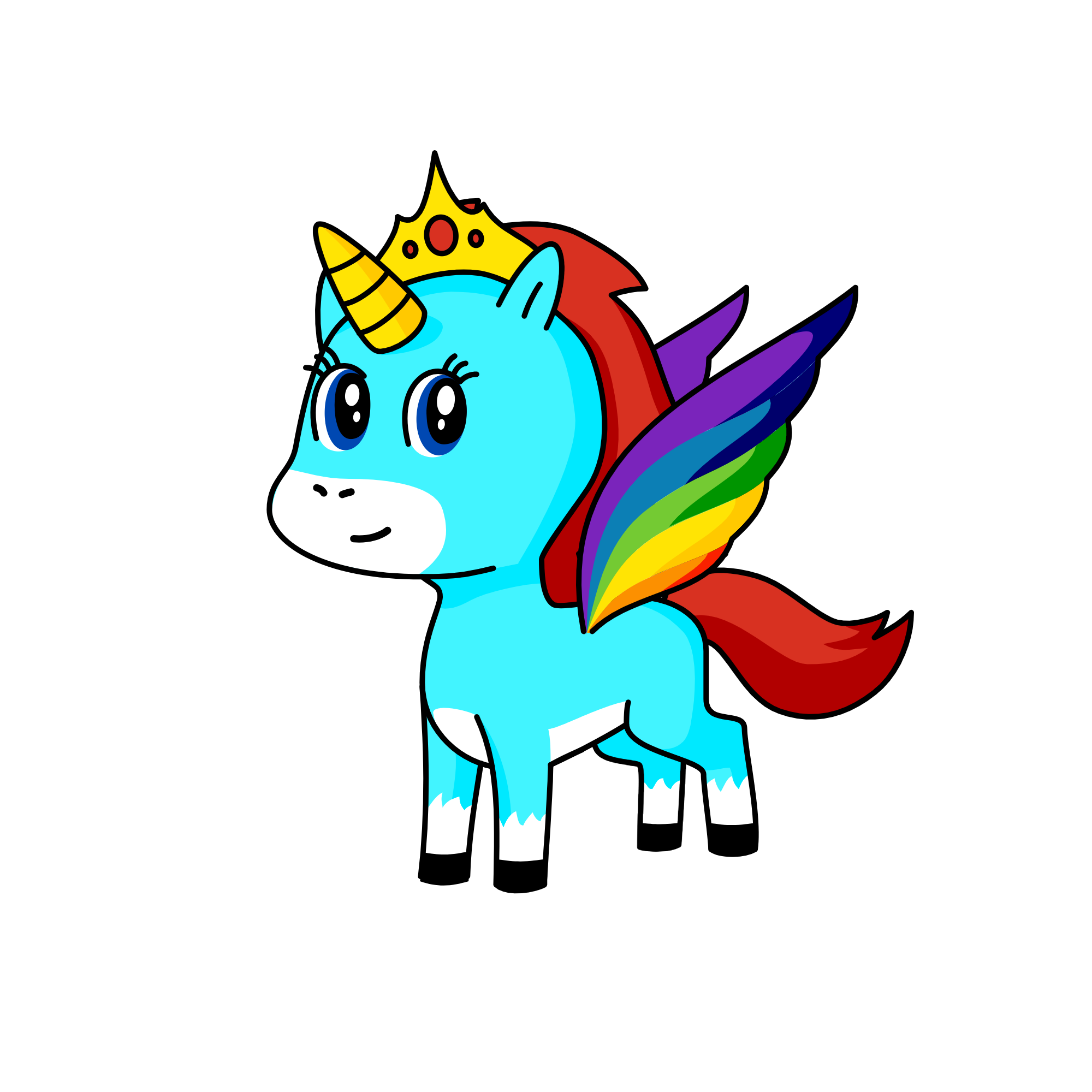 Moon, the unicorn