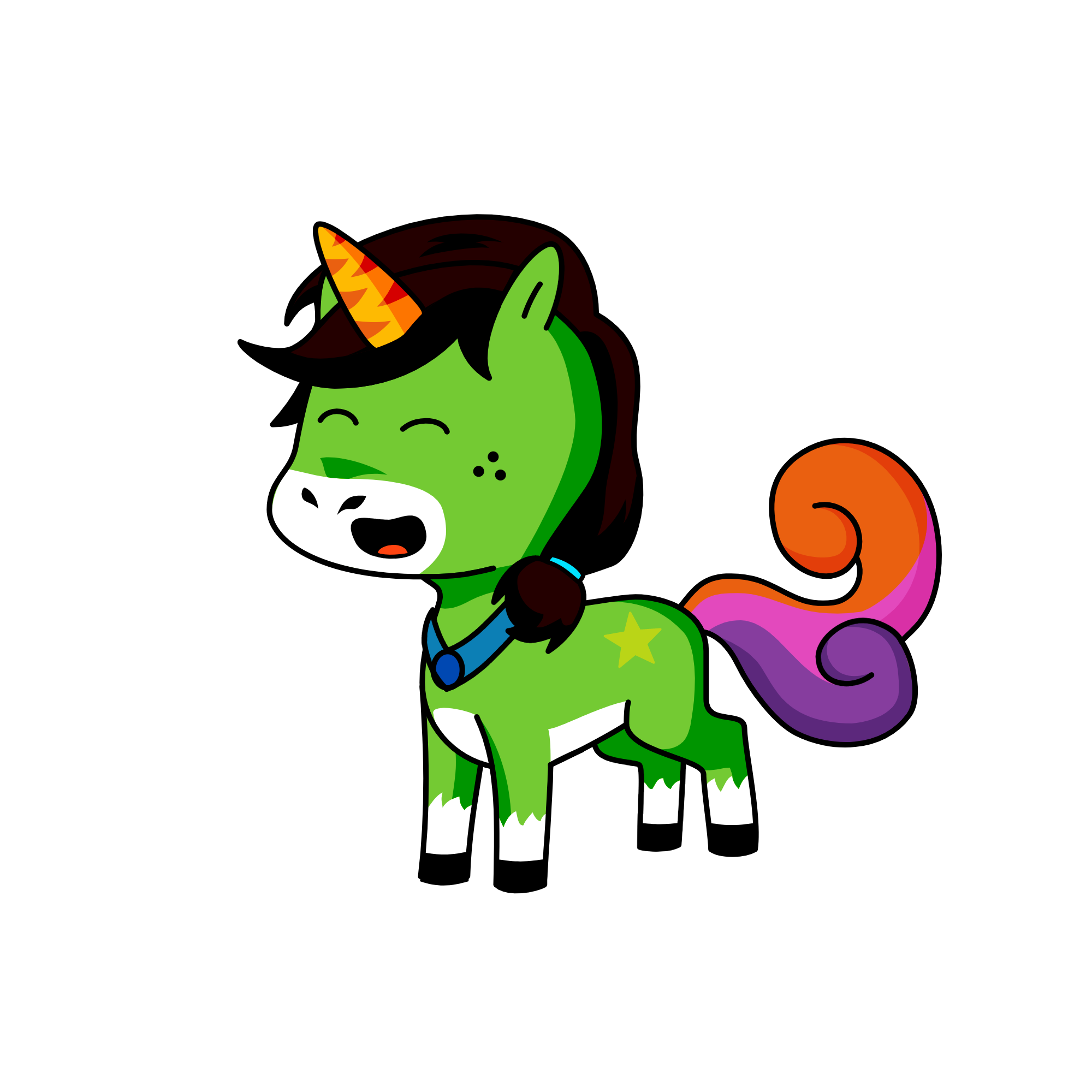 hi, the unicorn
