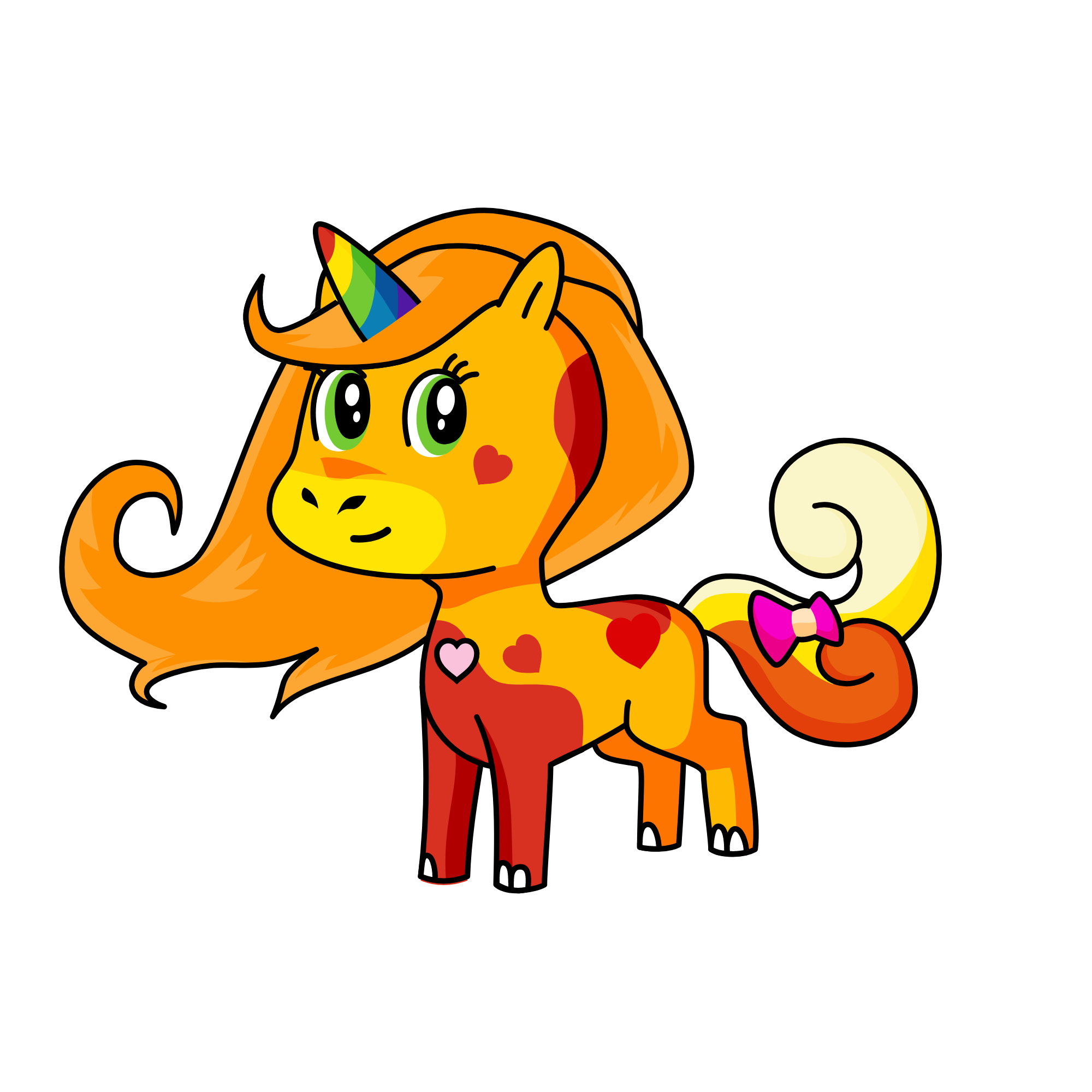 FLORZINHA, the unicorn