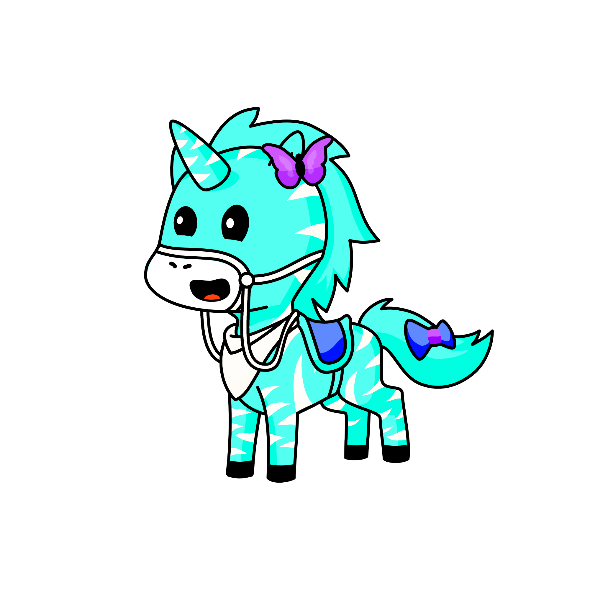 Snowy, the unicorn