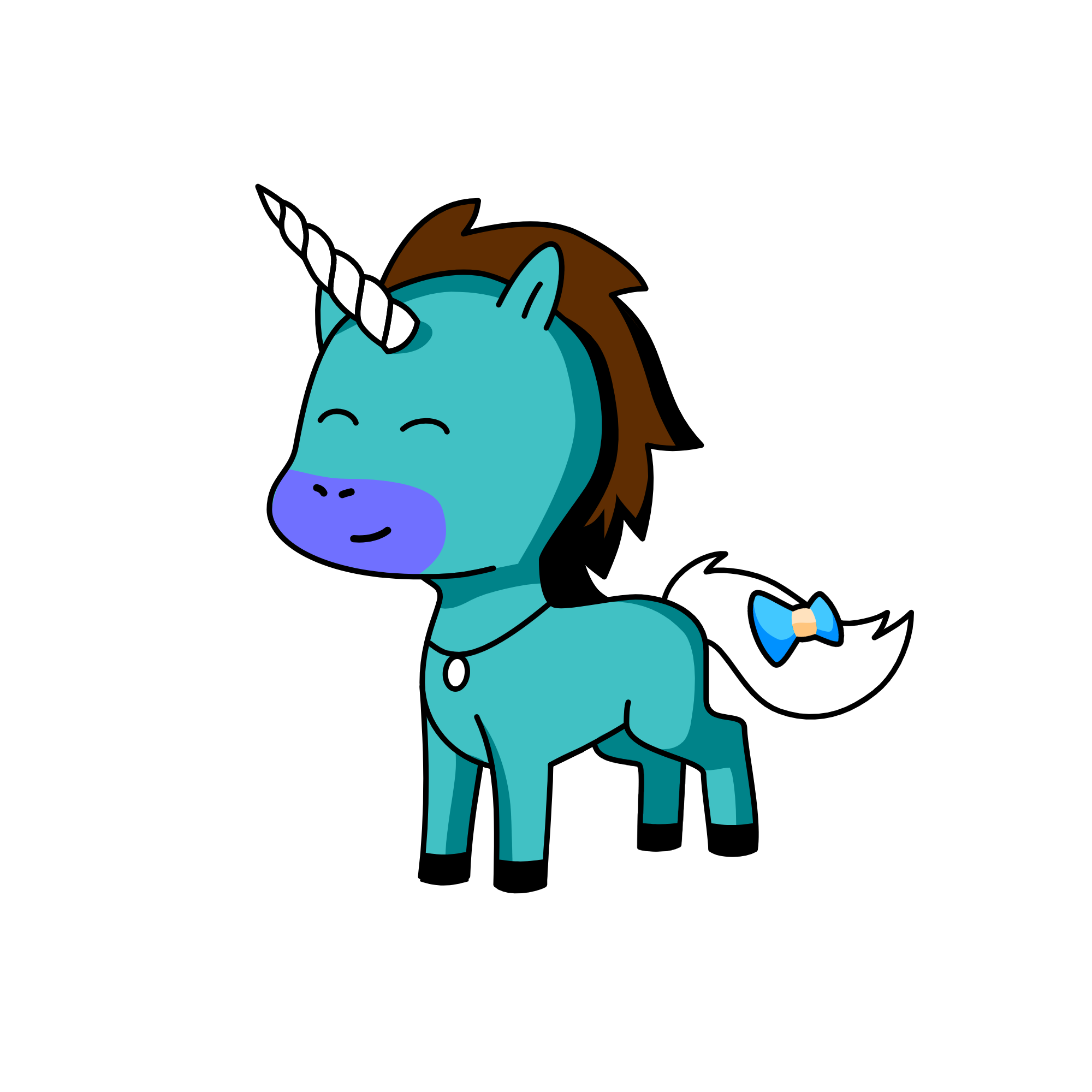 Aqua, the unicorn