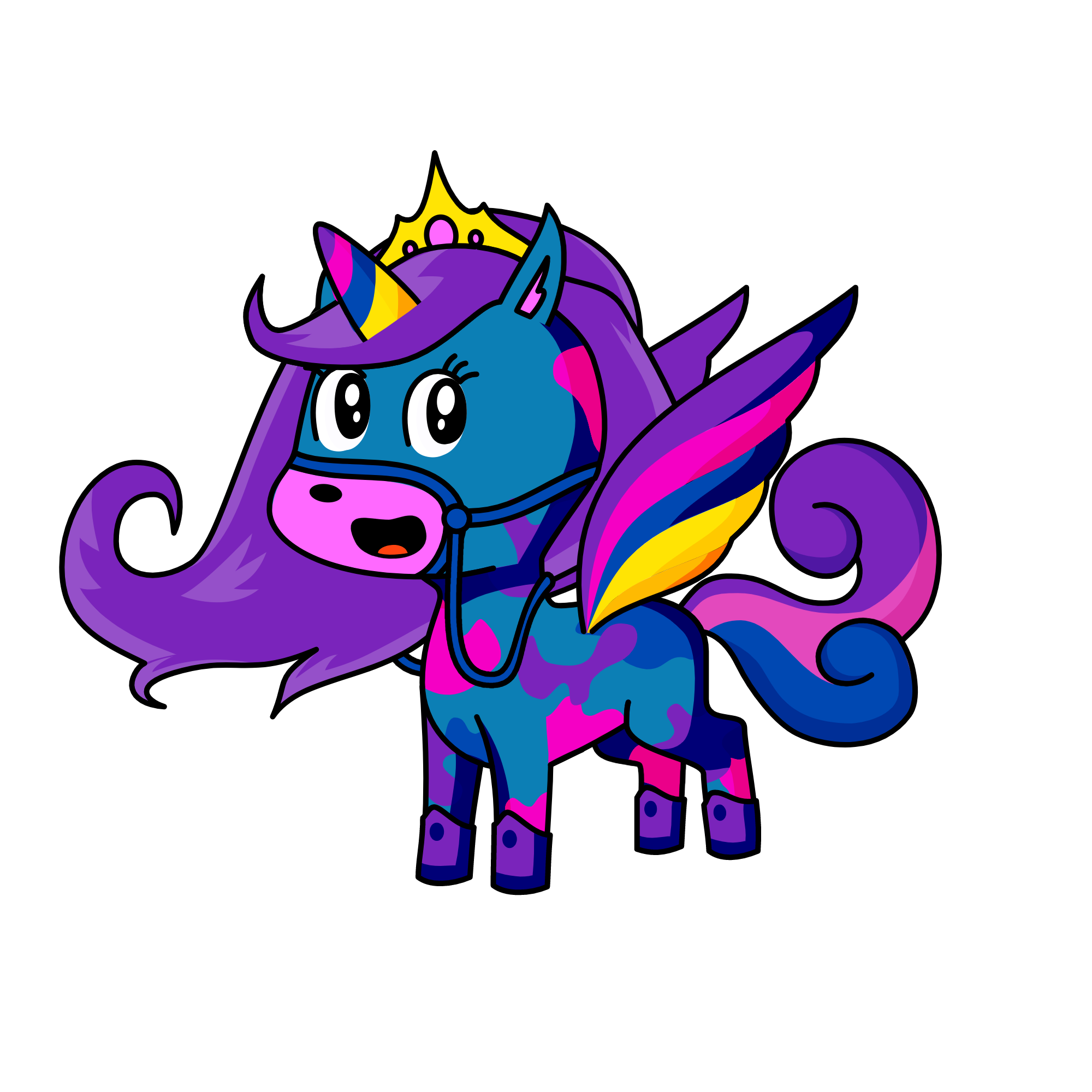 Queen Galaxy Remake, the unicorn