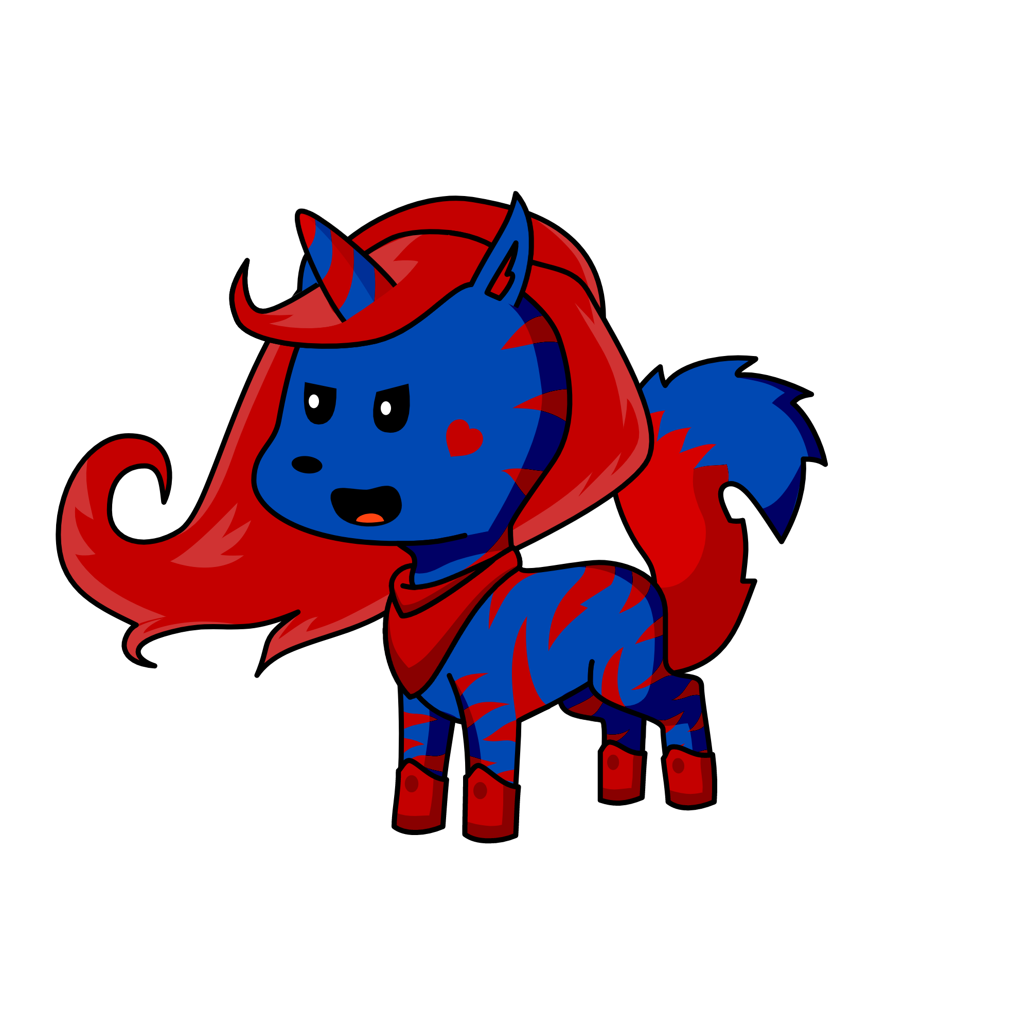 dfdf, the unicorn