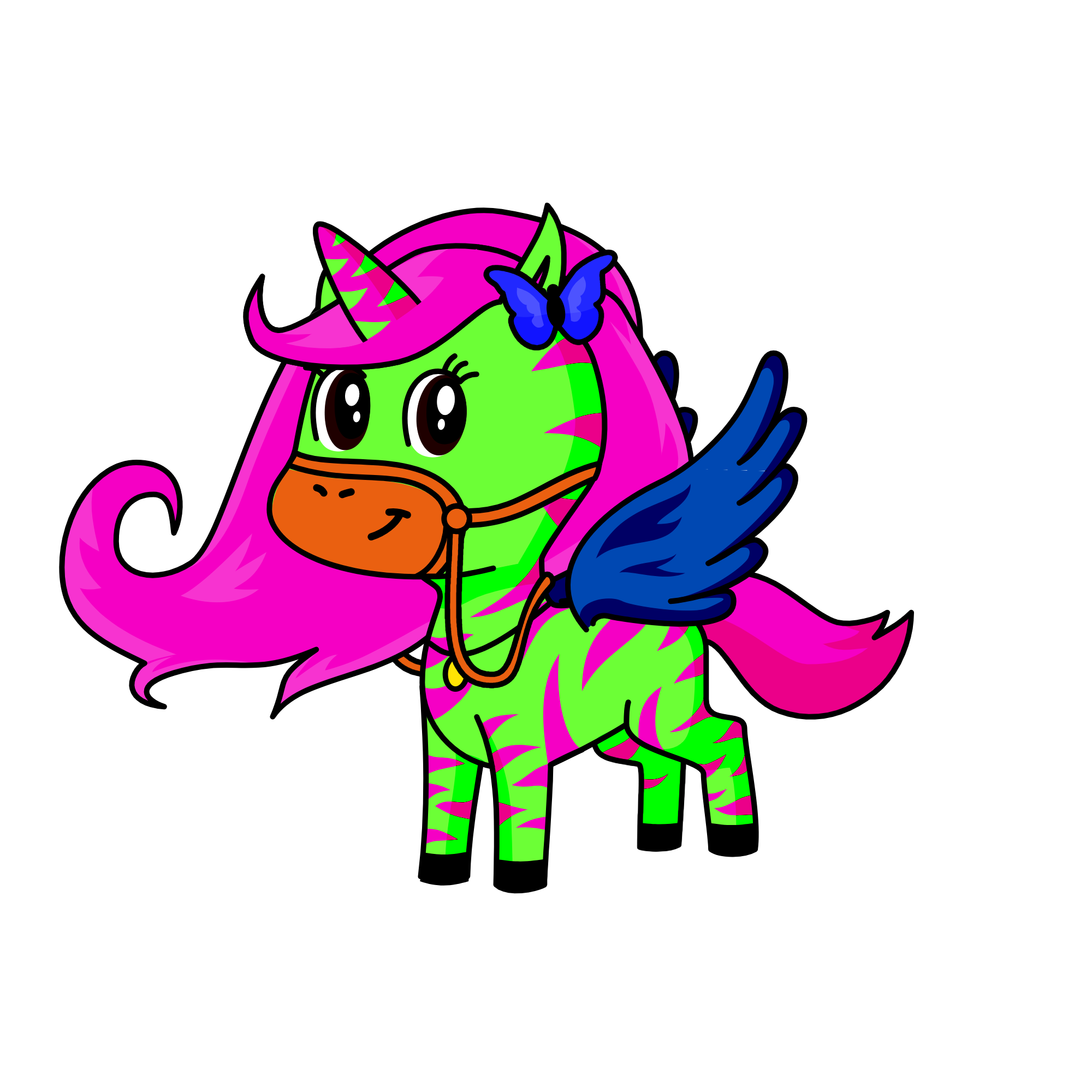 Sunshine, the unicorn