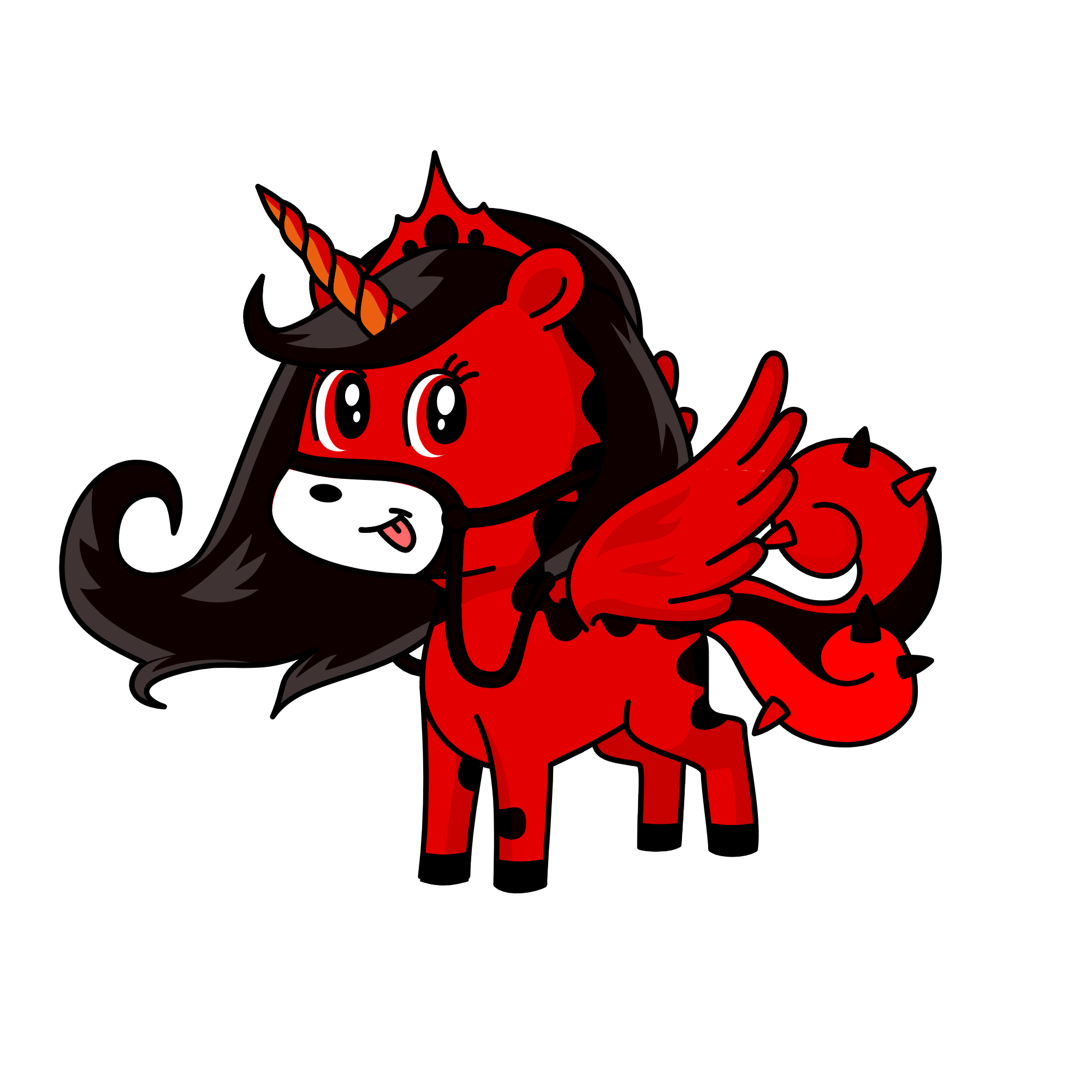 evil unicorn, the unicorn