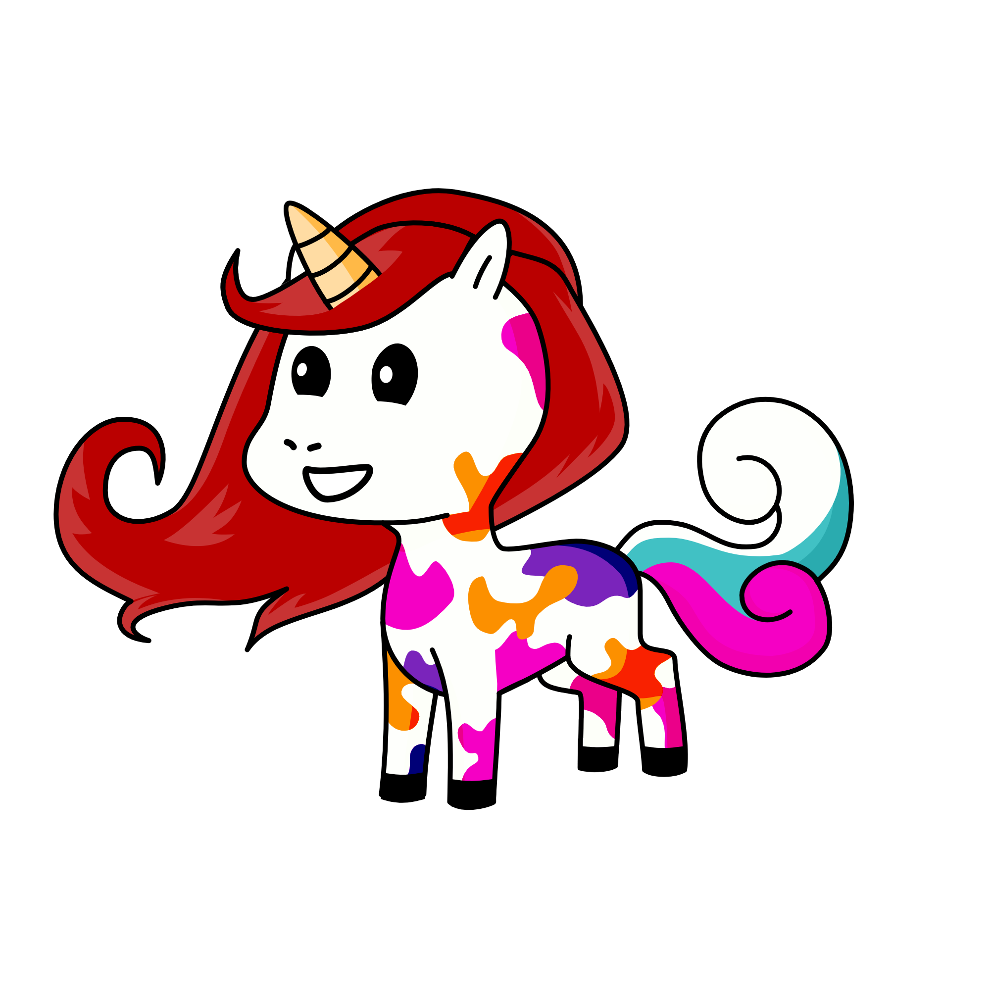 Ice cream, the unicorn